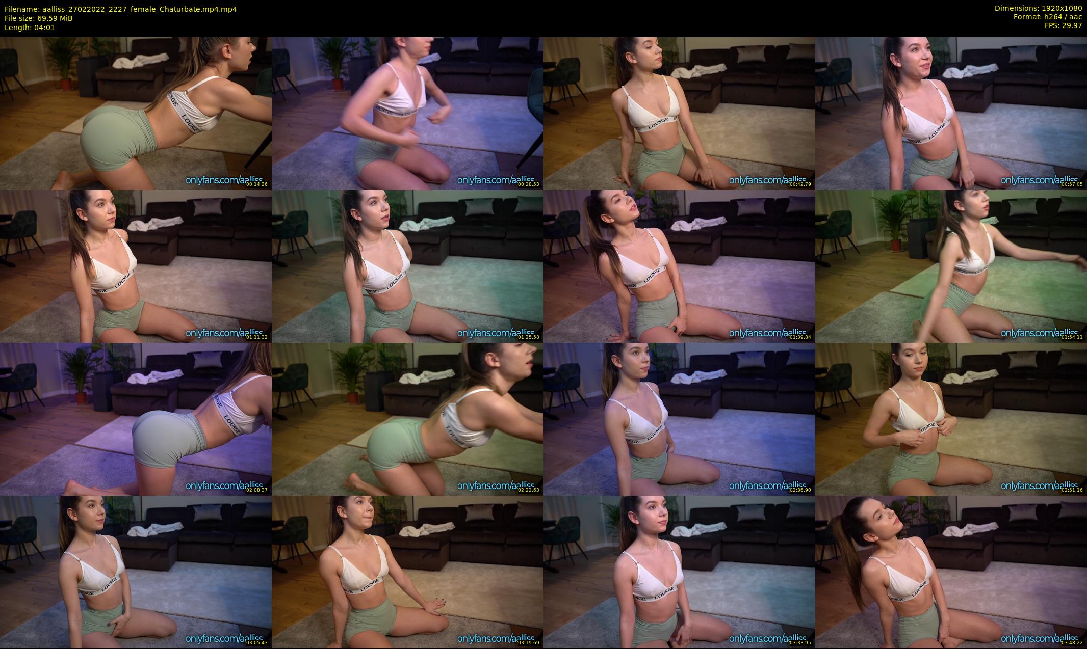 aalliss — 5 minute Chaturbate female cam show recording, 1080p, Feb 27, 2022