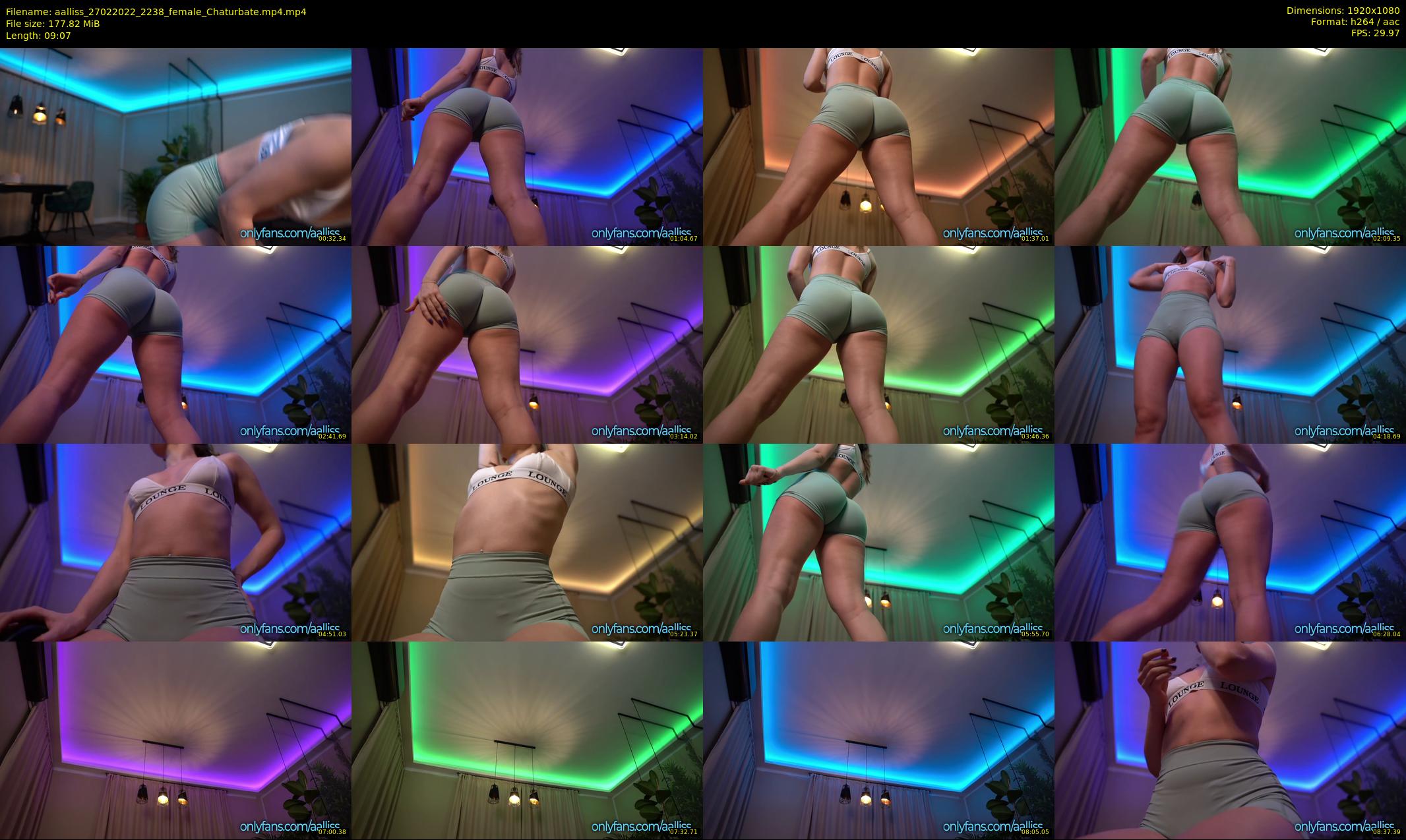 aalliss — 10 minute Chaturbate female cam show recording, 1080p, Feb 27, 2022