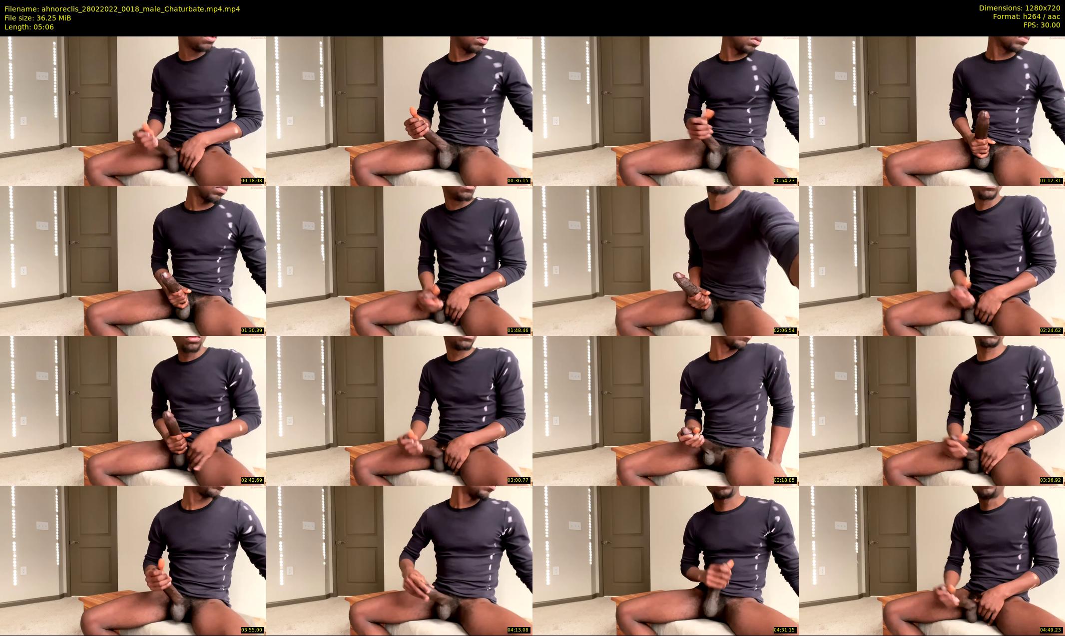 ahnoreclis — 6 minute Chaturbate male cam show recording, 720p, Feb 28, 2022