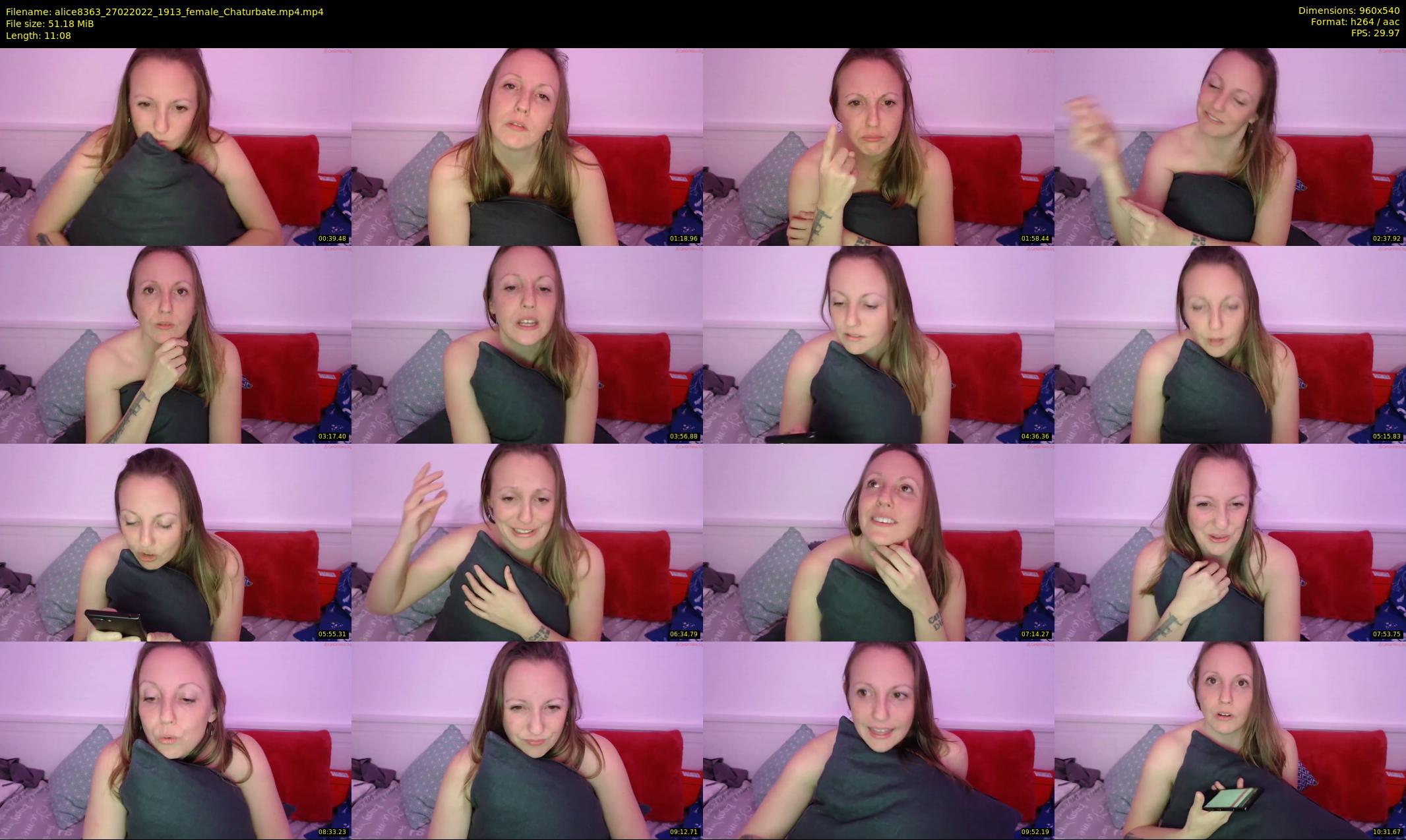 alice8363 — 12 minute Chaturbate female cam show recording, 480p, Feb 27, 2022