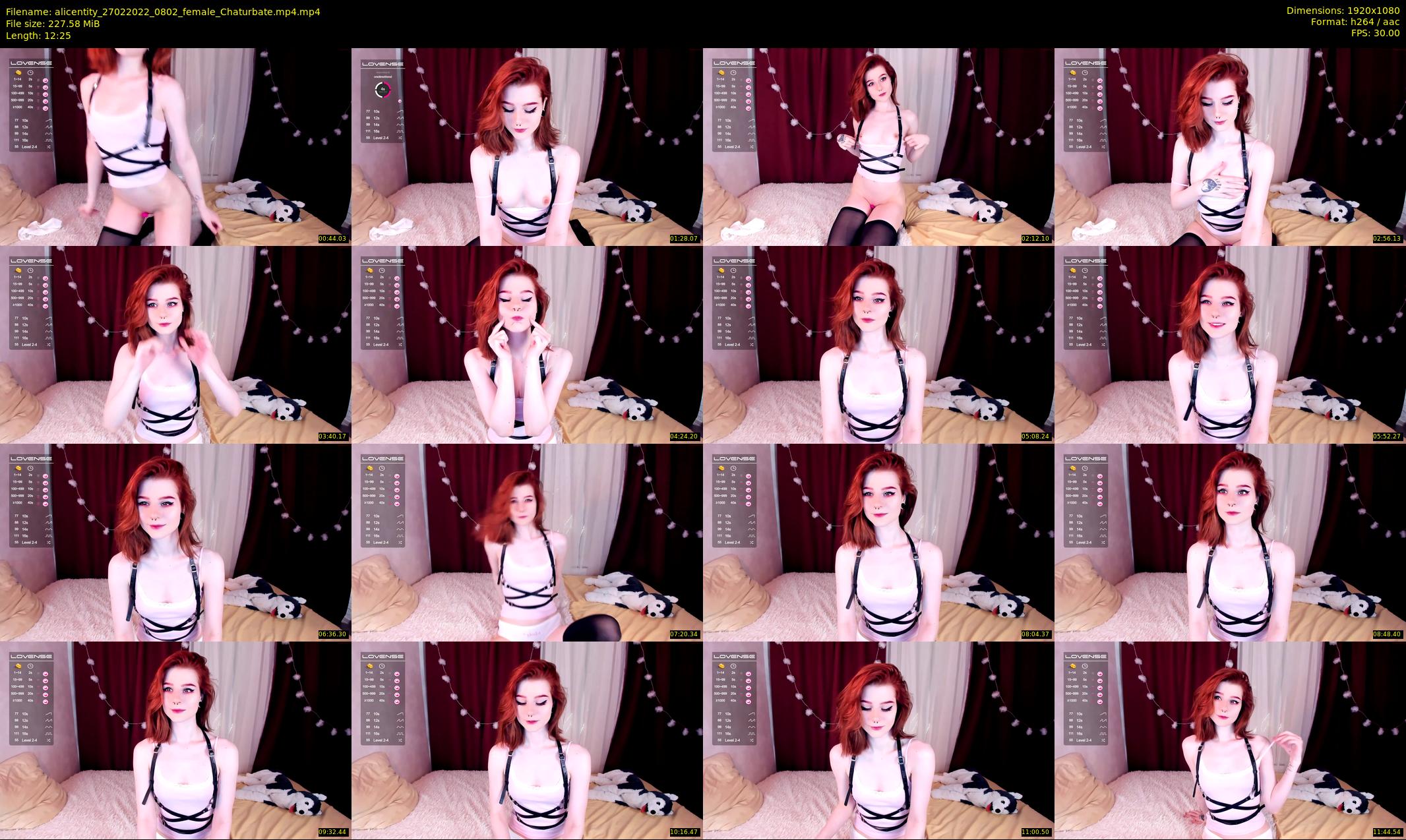 alicentity — 13 minute Chaturbate female cam show recording, 1080p, Feb 27, 2022