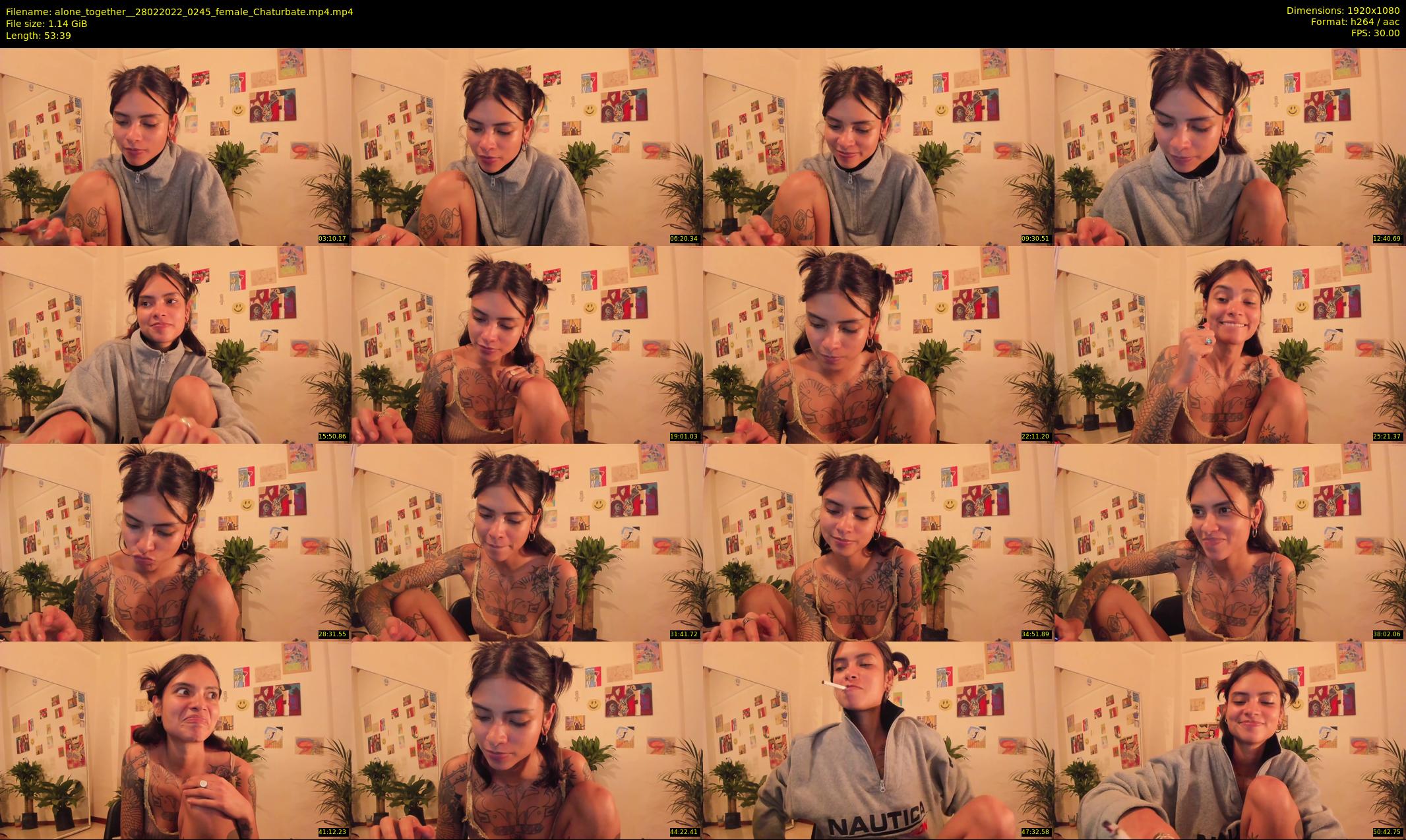 alone_together_ — 54 minute Chaturbate female cam show recording, 1080p, Feb 28, 2022