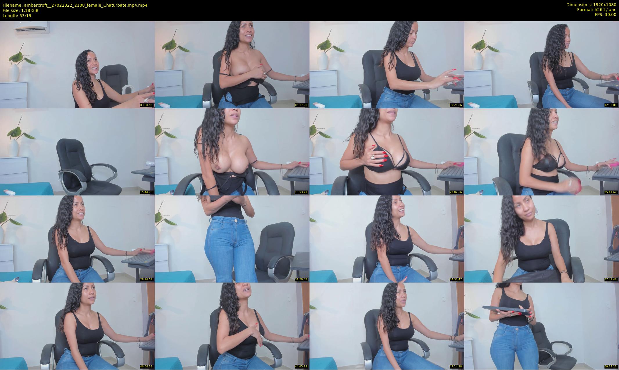 ambercroft_ — 54 minute Chaturbate female cam show recording, 1080p, Feb 27, 2022