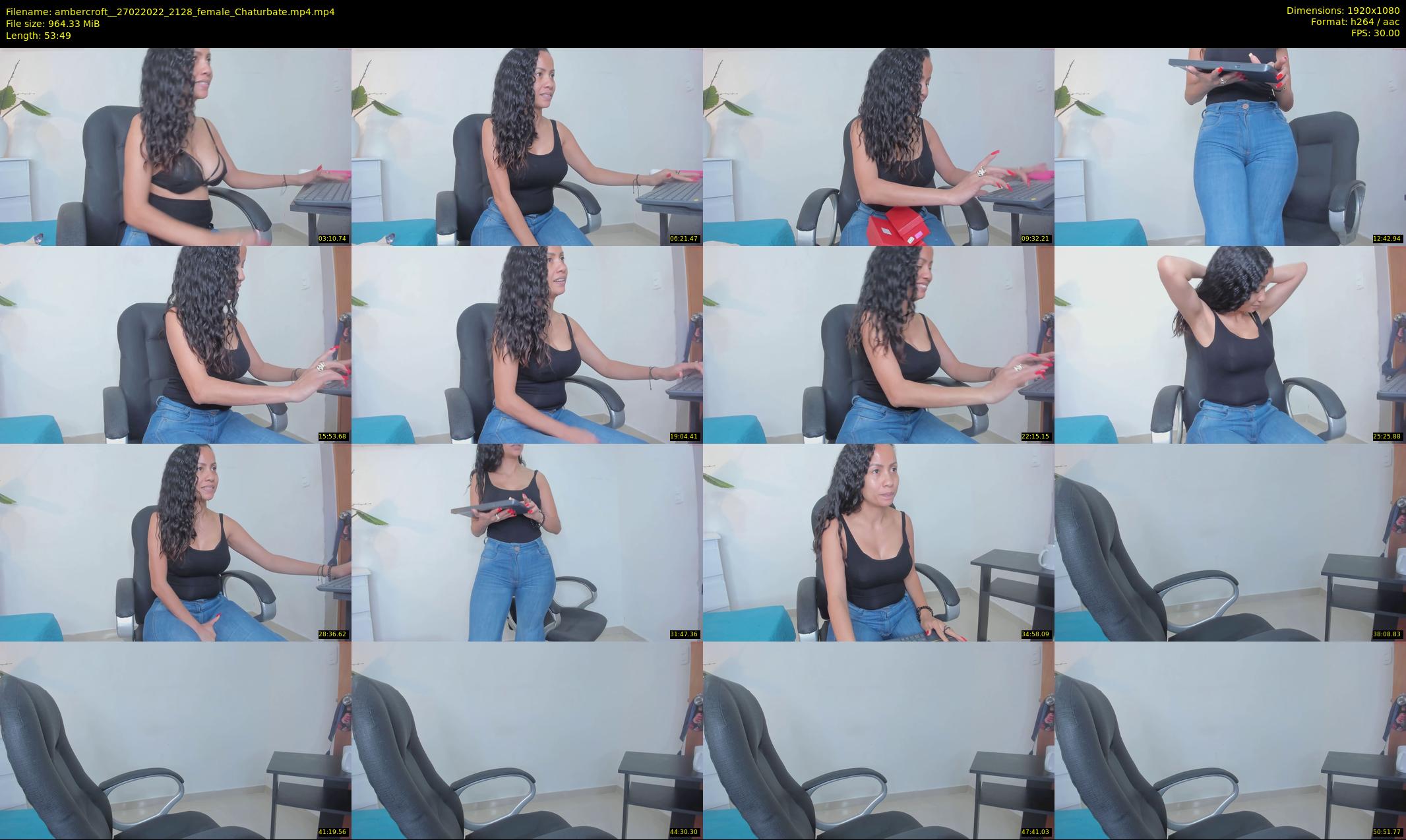 ambercroft_ — 54 minute Chaturbate female cam show recording, 1080p, Feb 27, 2022