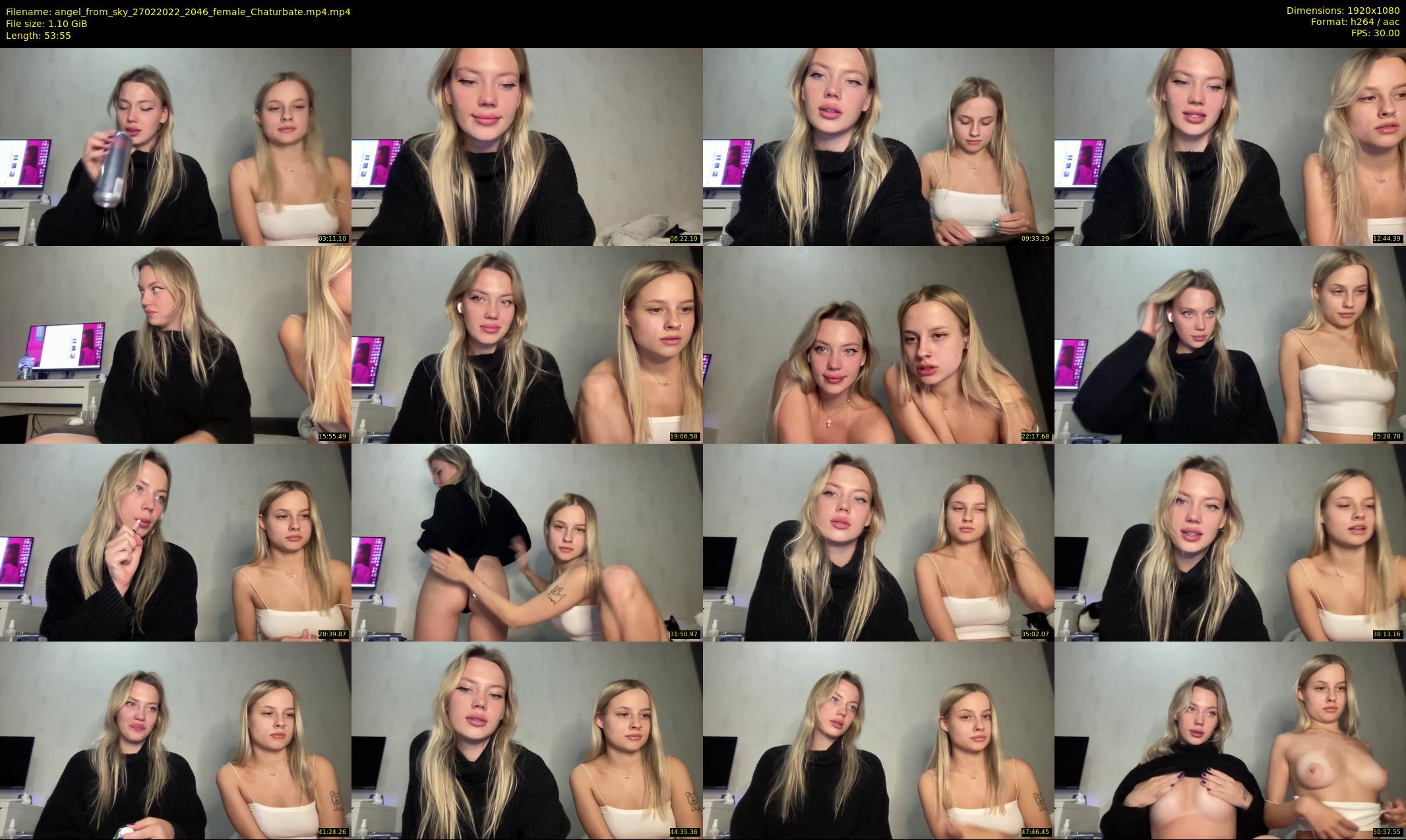angel_from_sky — 54 minute Chaturbate female cam show recording, 1080p, Feb 27, 2022