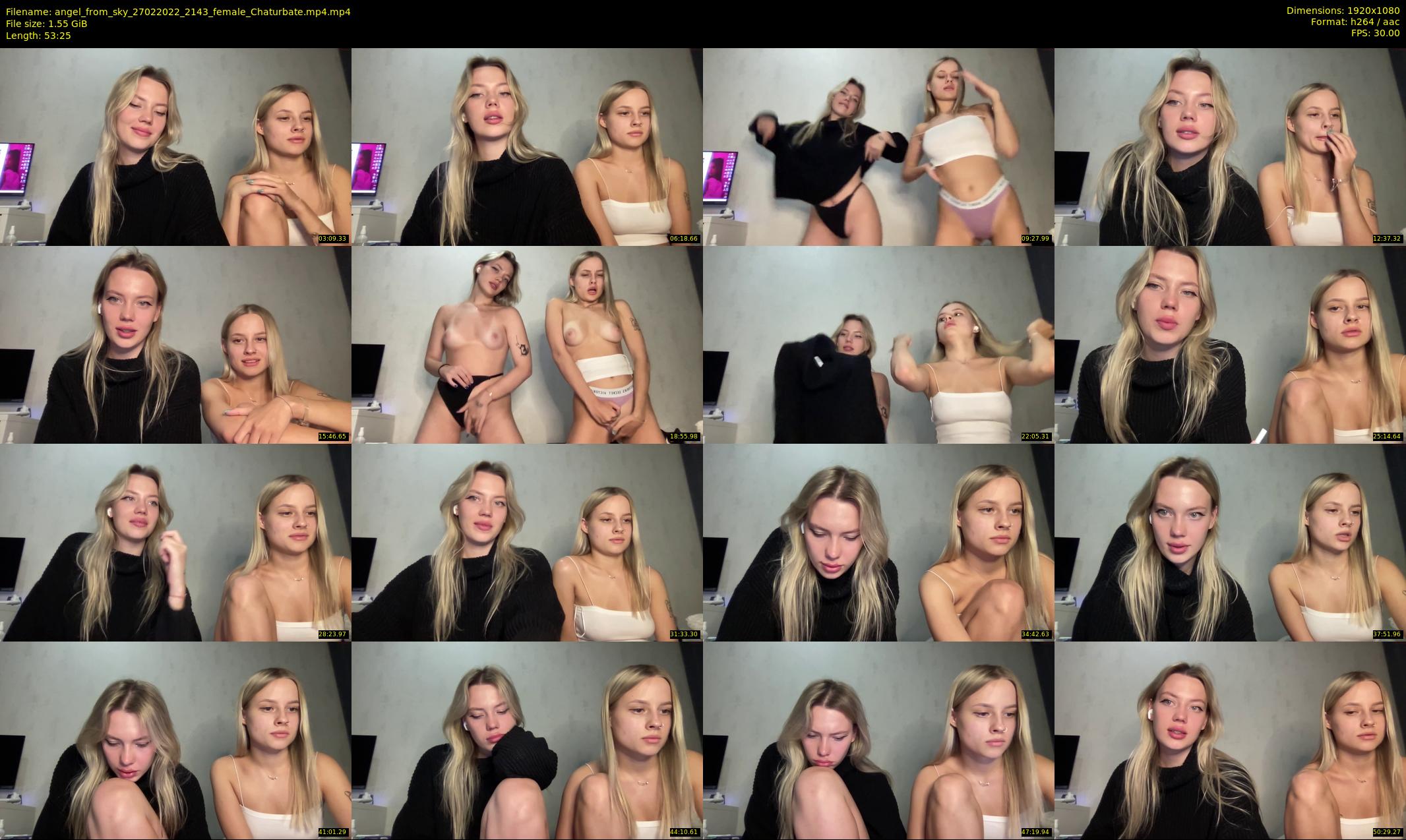 angel_from_sky — 54 minute Chaturbate female cam show recording, 1080p, Feb 27, 2022