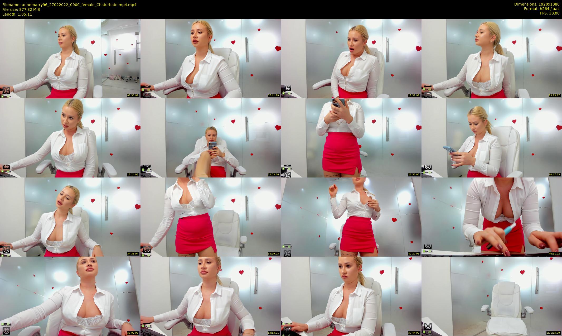 annemarry96 — 66 minute Chaturbate female cam show recording, 1080p, Feb 27, 2022