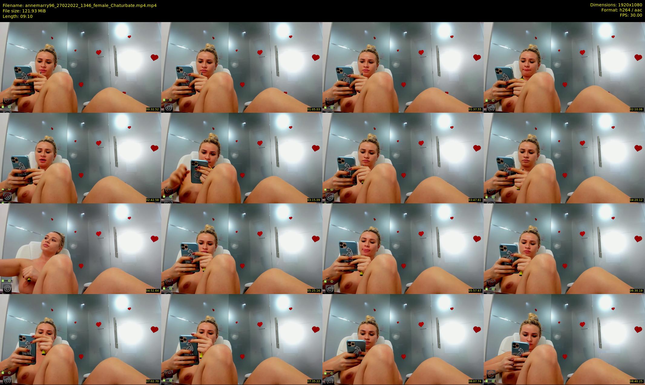 annemarry96 — 10 minute Chaturbate female cam show recording, 1080p, Feb 27, 2022