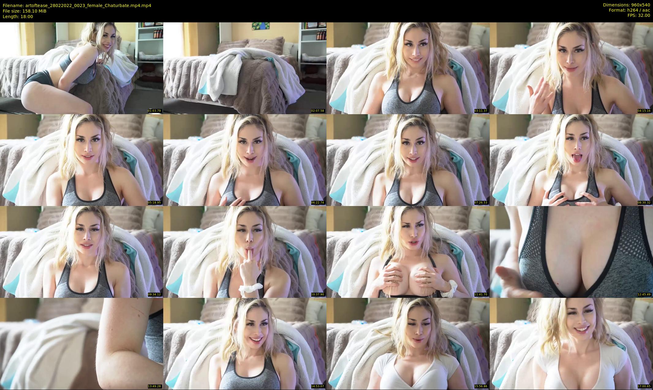 artoftease — 18 minute Chaturbate female cam show recording, 480p, Feb 28, 2022