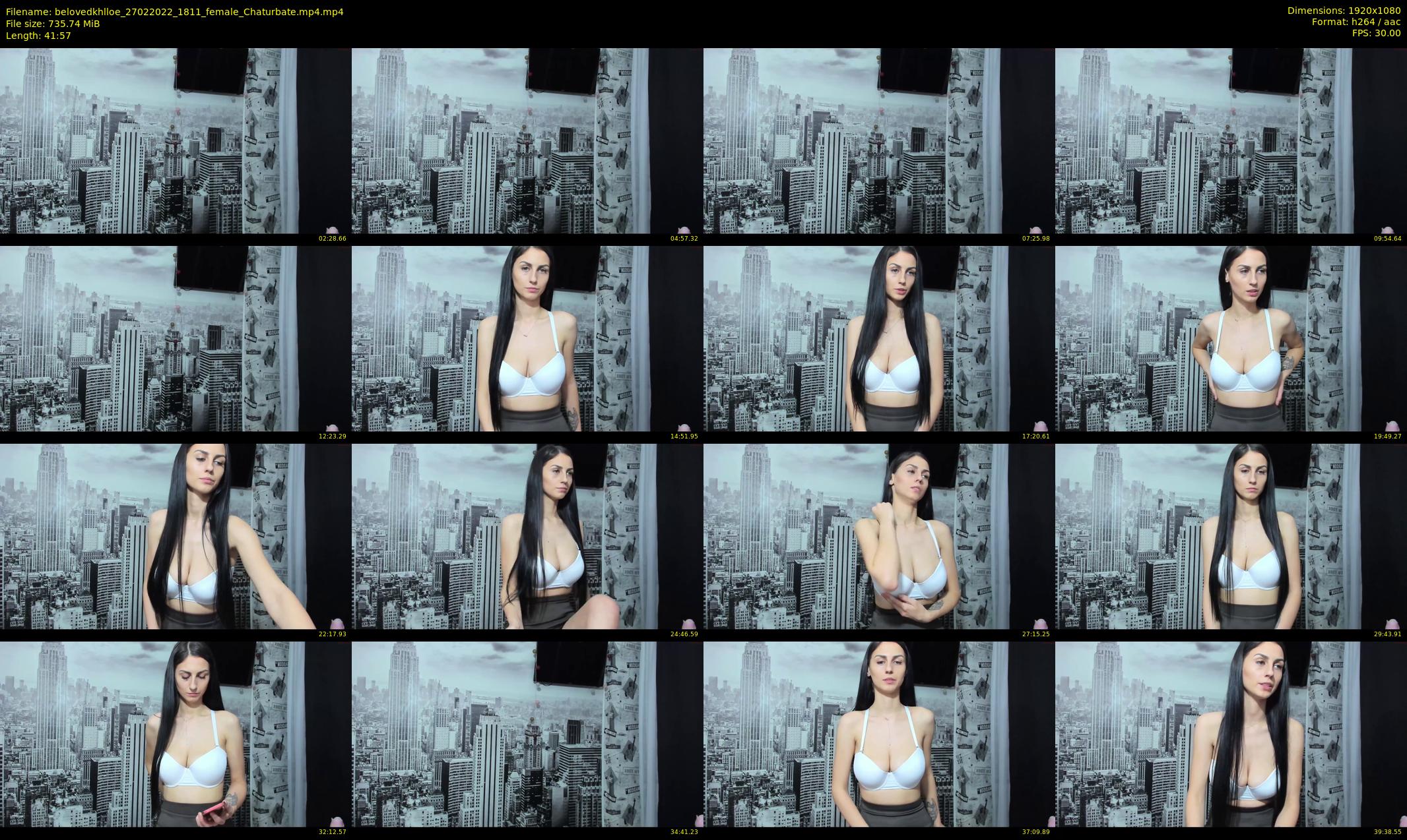 belovedkhlloe — 42 minute Chaturbate female cam show recording, 1080p, Feb 27, 2022