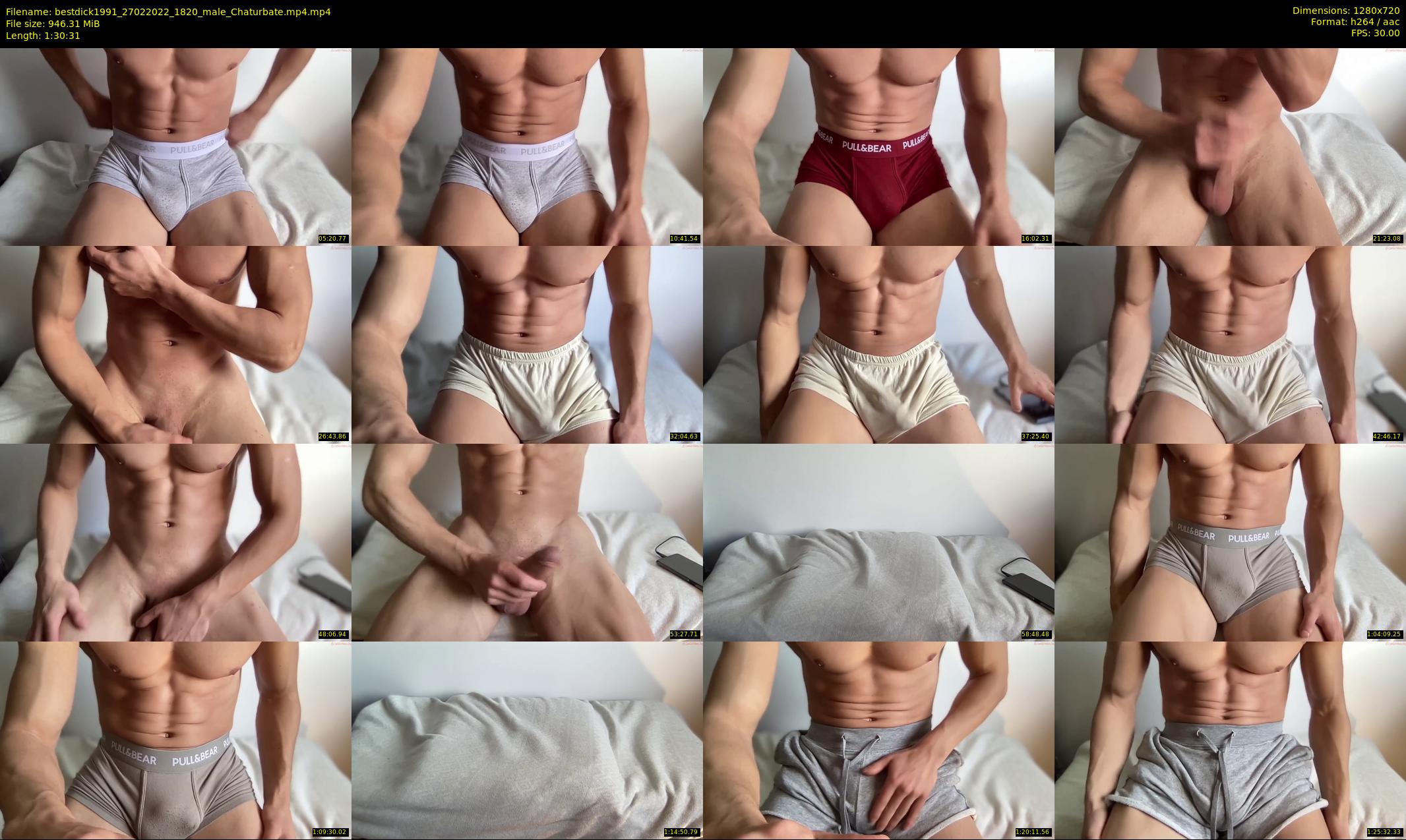 bestdick1991 — 91 minute Chaturbate male cam show recording, 720p, Feb 27, 2022