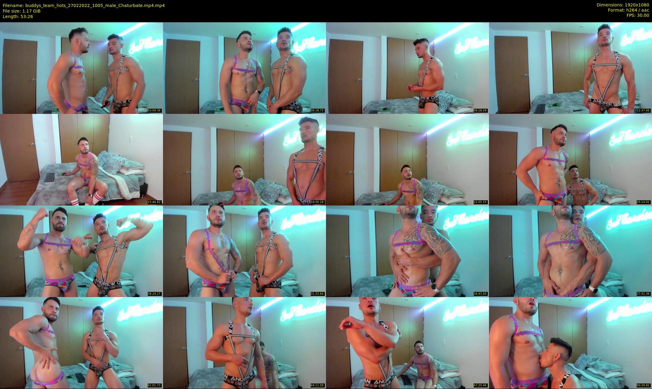 buddys_team_hots — 54 minute Chaturbate couple cam show recording, 1080p, Feb 27, 2022