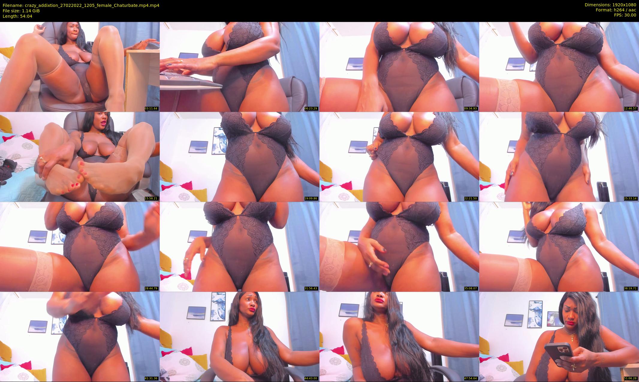 crazy_addixtion — 55 minute Chaturbate female cam show recording, 1080p, Feb 27, 2022
