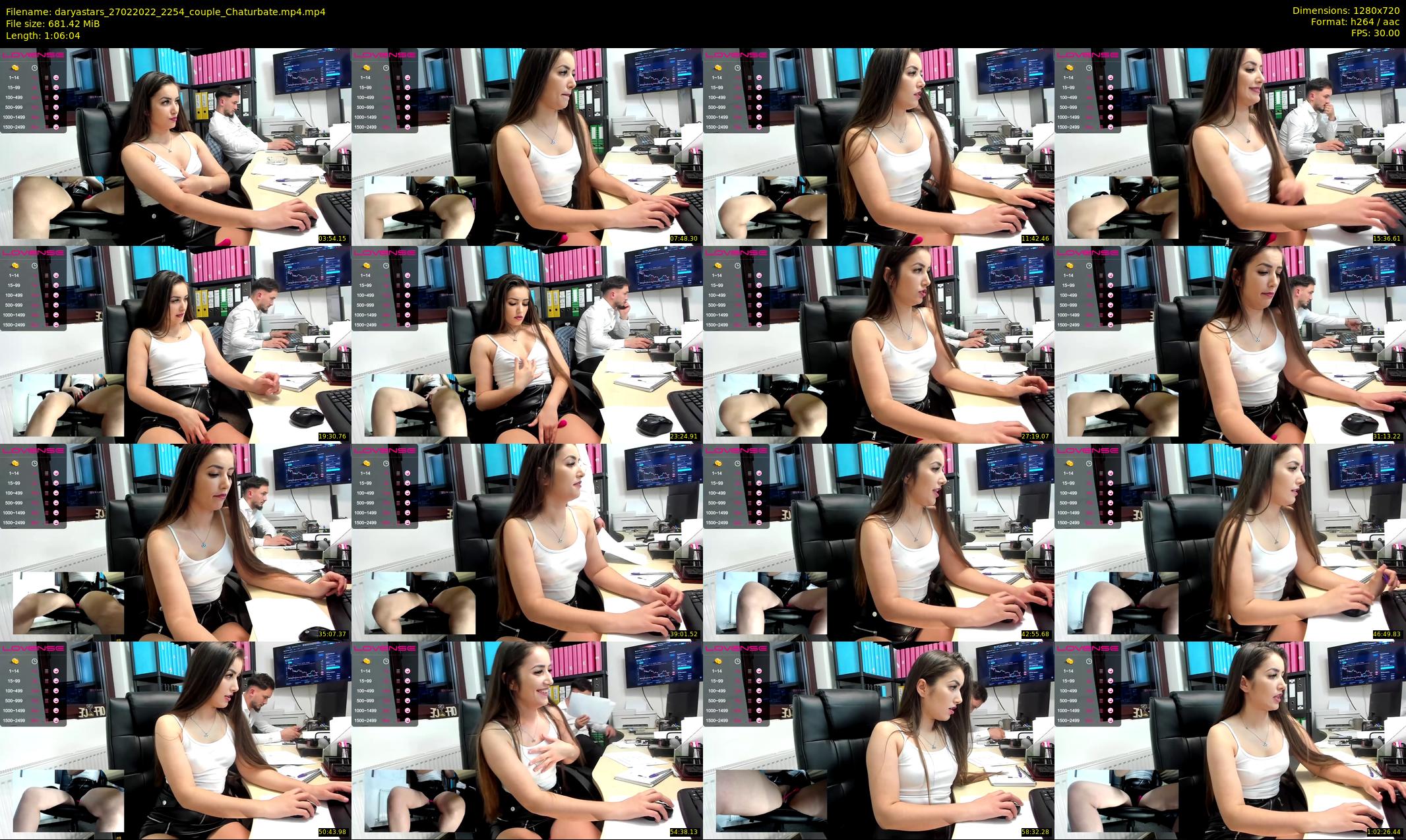 daryastars — 67 minute Chaturbate couple cam show recording, 720p, Feb 27, 2022