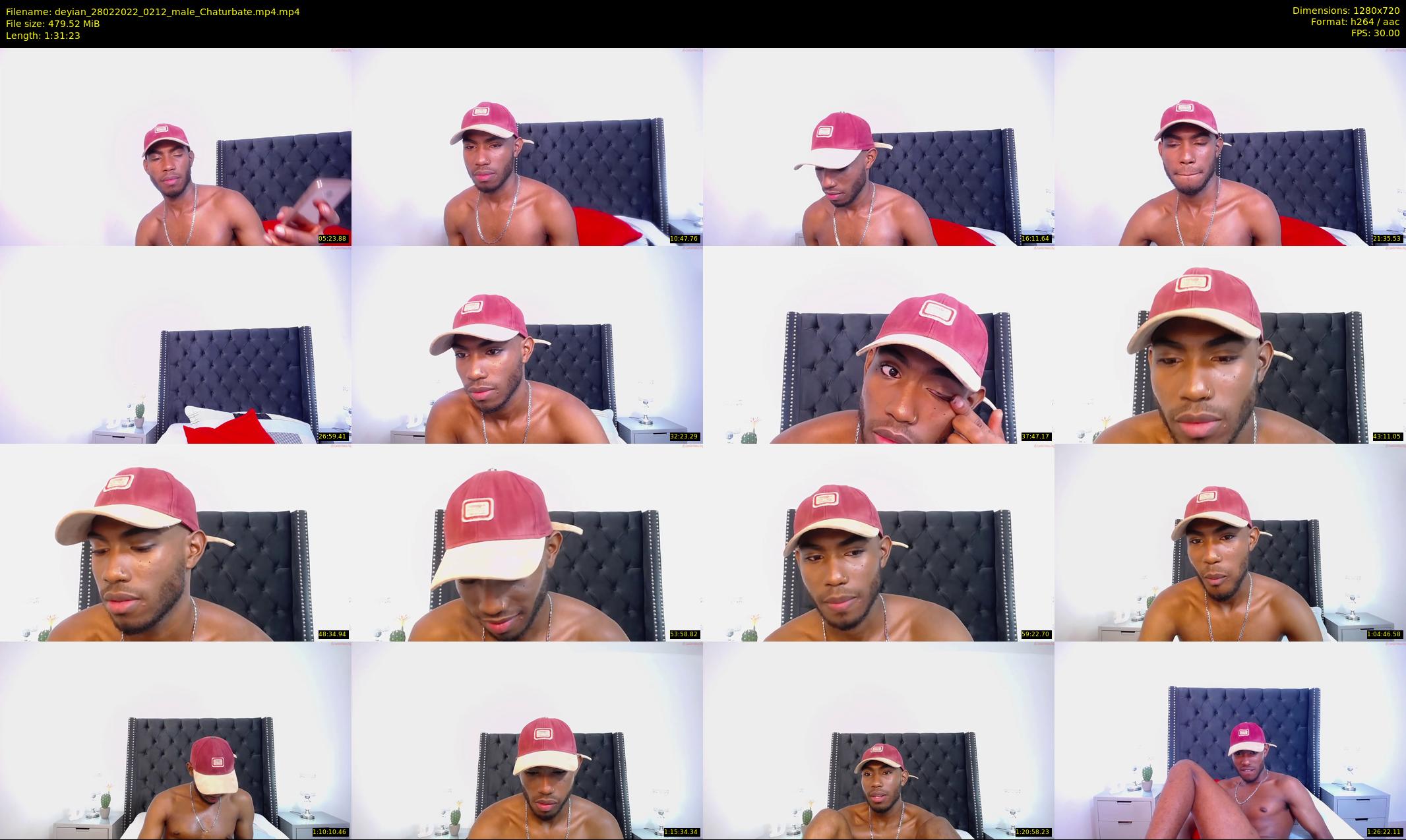 deyian — 92 minute Chaturbate male cam show recording, 720p, Feb 28, 2022