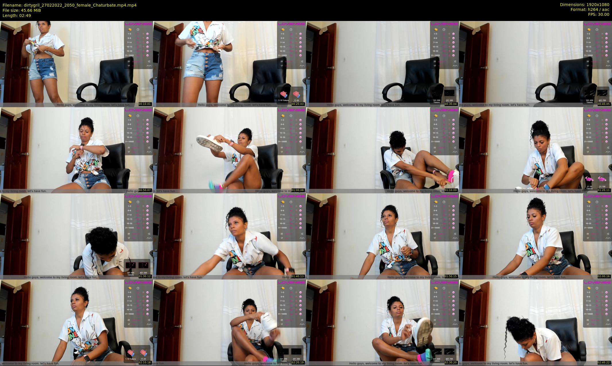 dirtygril — 3 minute Chaturbate female cam show recording, 1080p, Feb 27, 2022