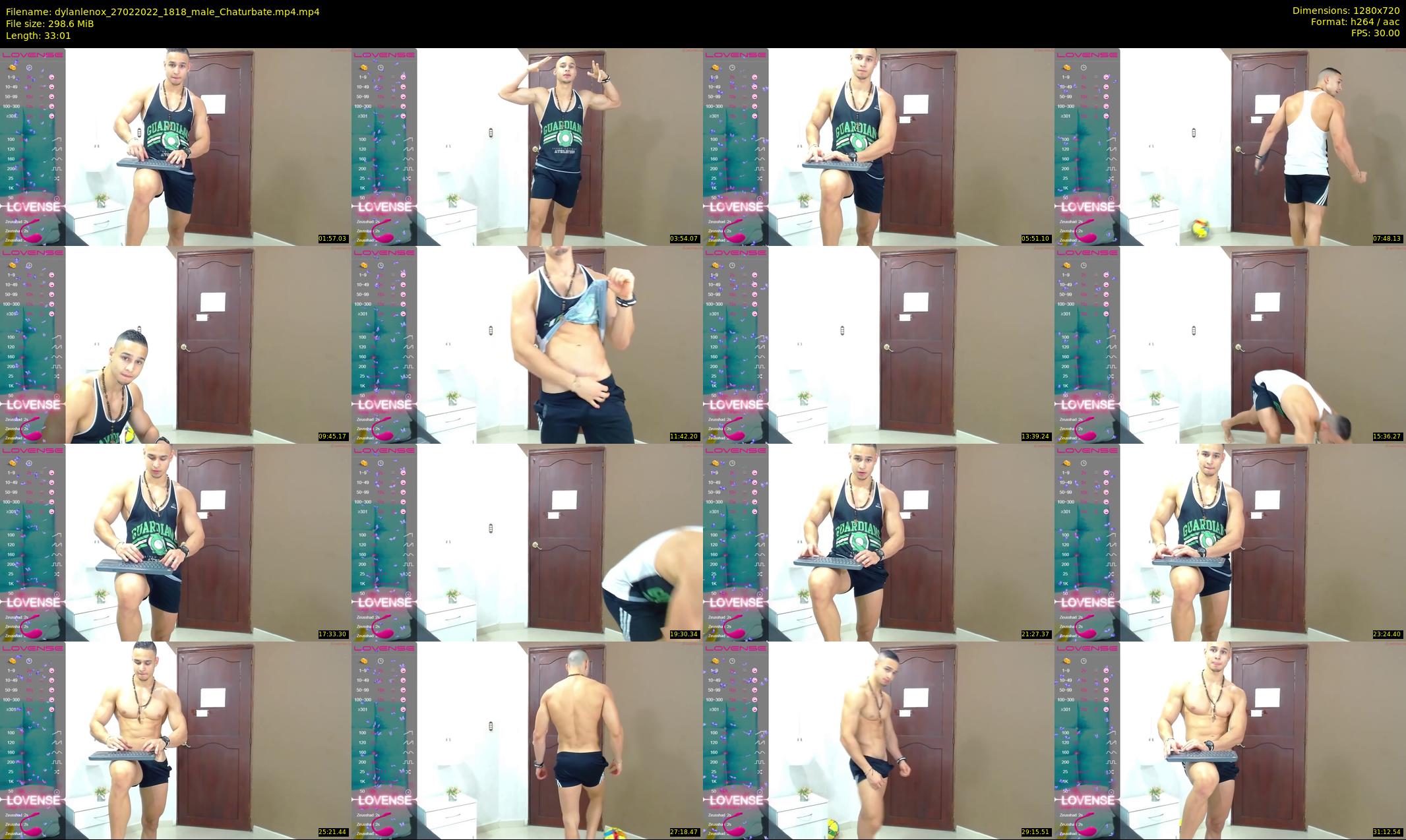 dylanlenox — 34 minute Chaturbate male cam show recording, 720p, Feb 27, 2022