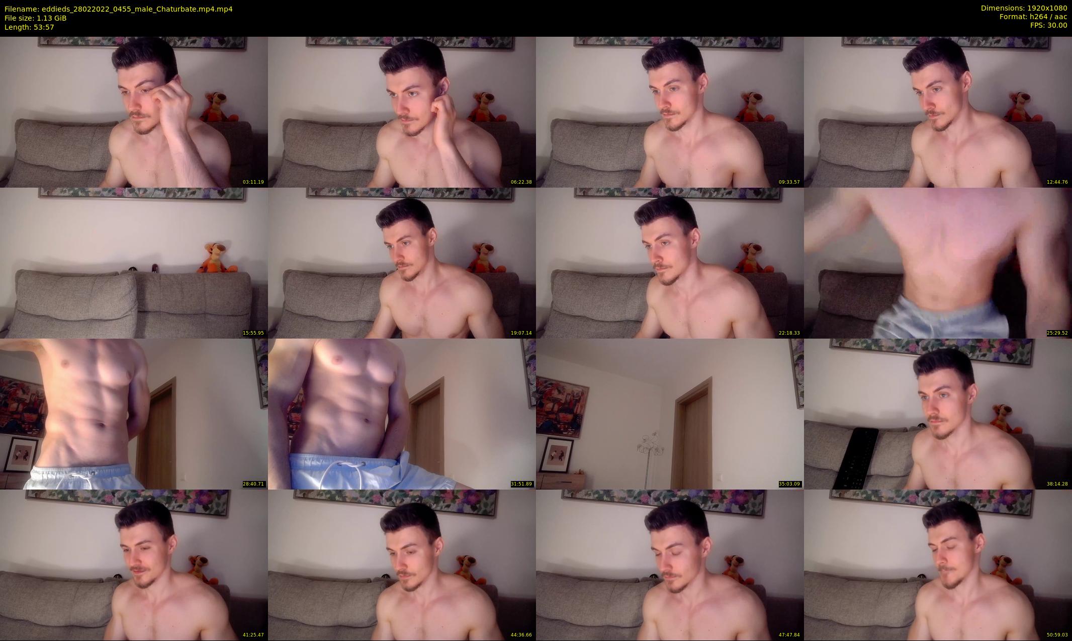 eddieds — 54 minute Chaturbate male cam show recording, 1080p, Feb 28, 2022