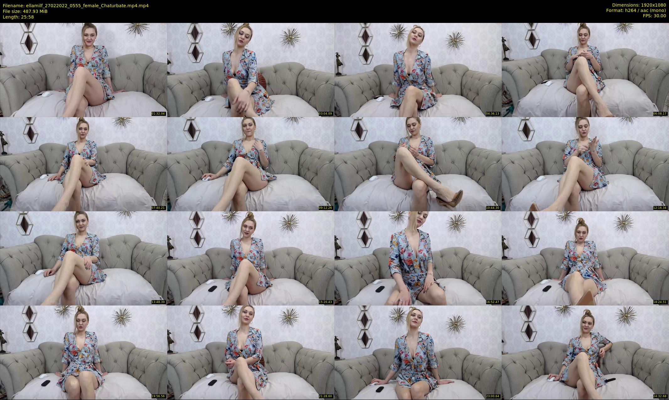 ellamilf — 26 minute Chaturbate female cam show recording, 1080p, Feb 27, 2022