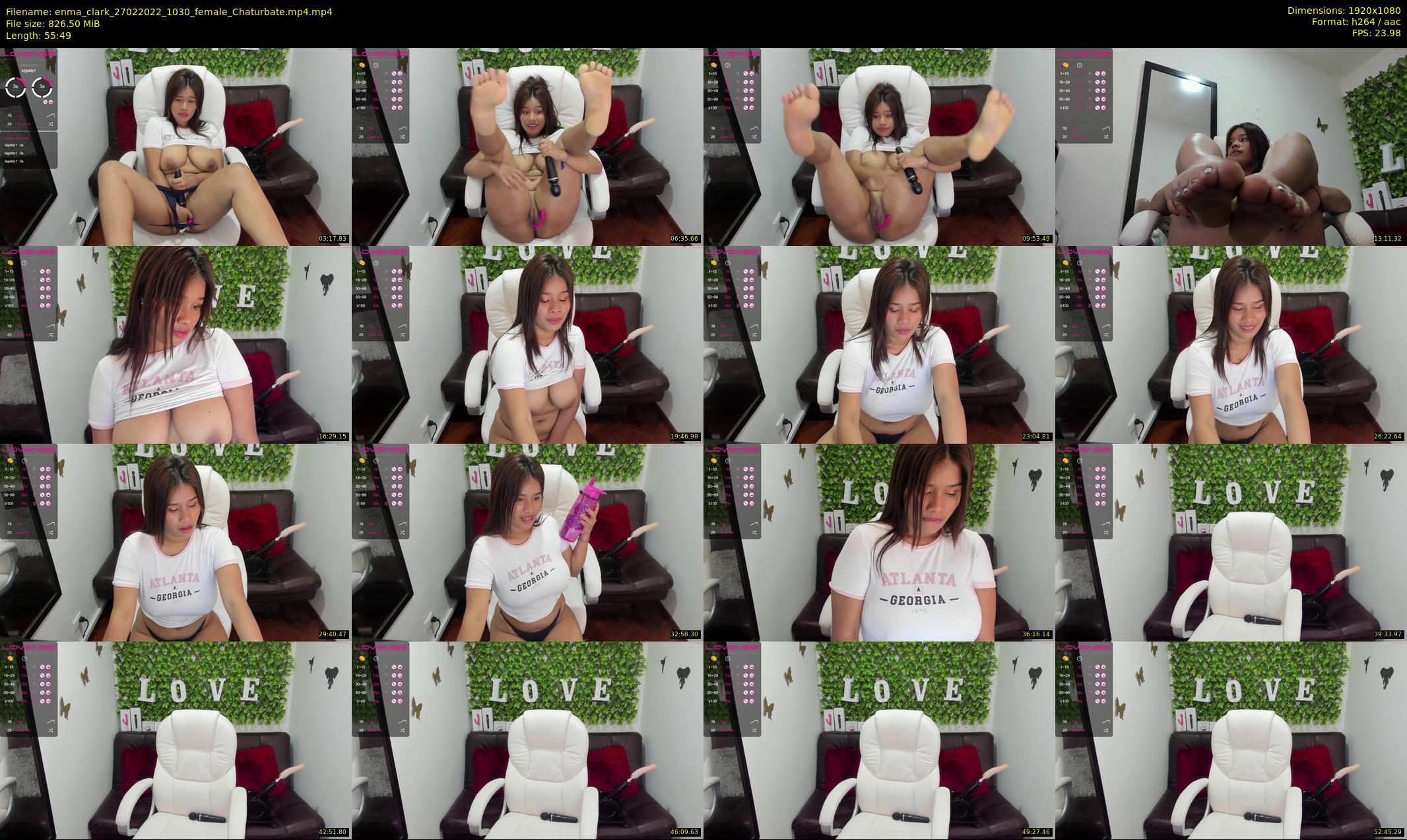 enma_clark — 56 minute Chaturbate female cam show recording, 1080p, Feb 27, 2022