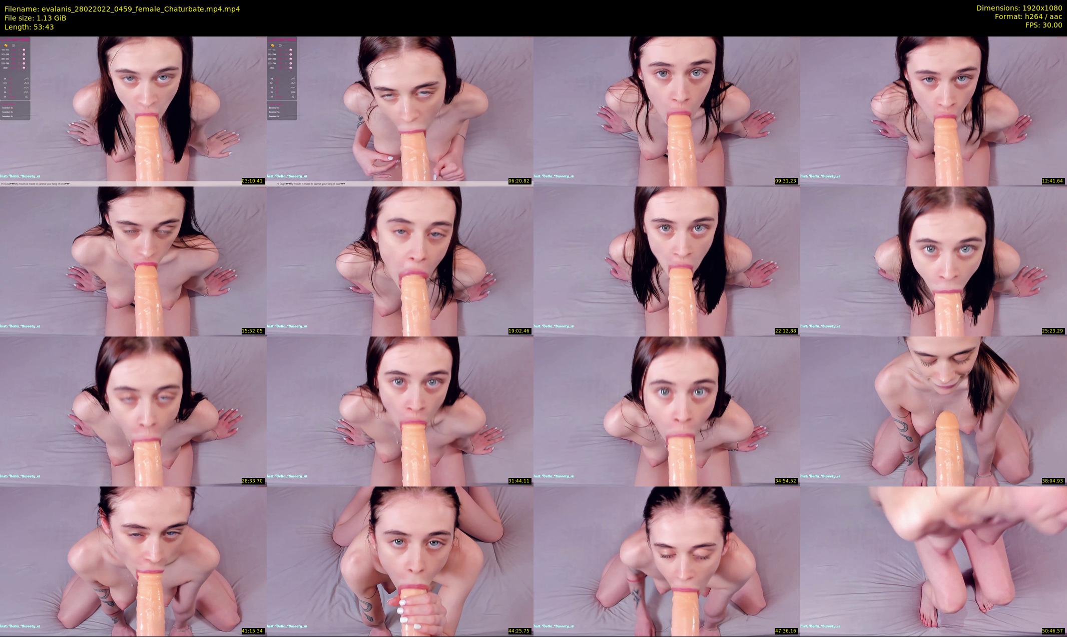 evalanis — 54 minute Chaturbate couple cam show recording, 1080p, Feb 28, 2022