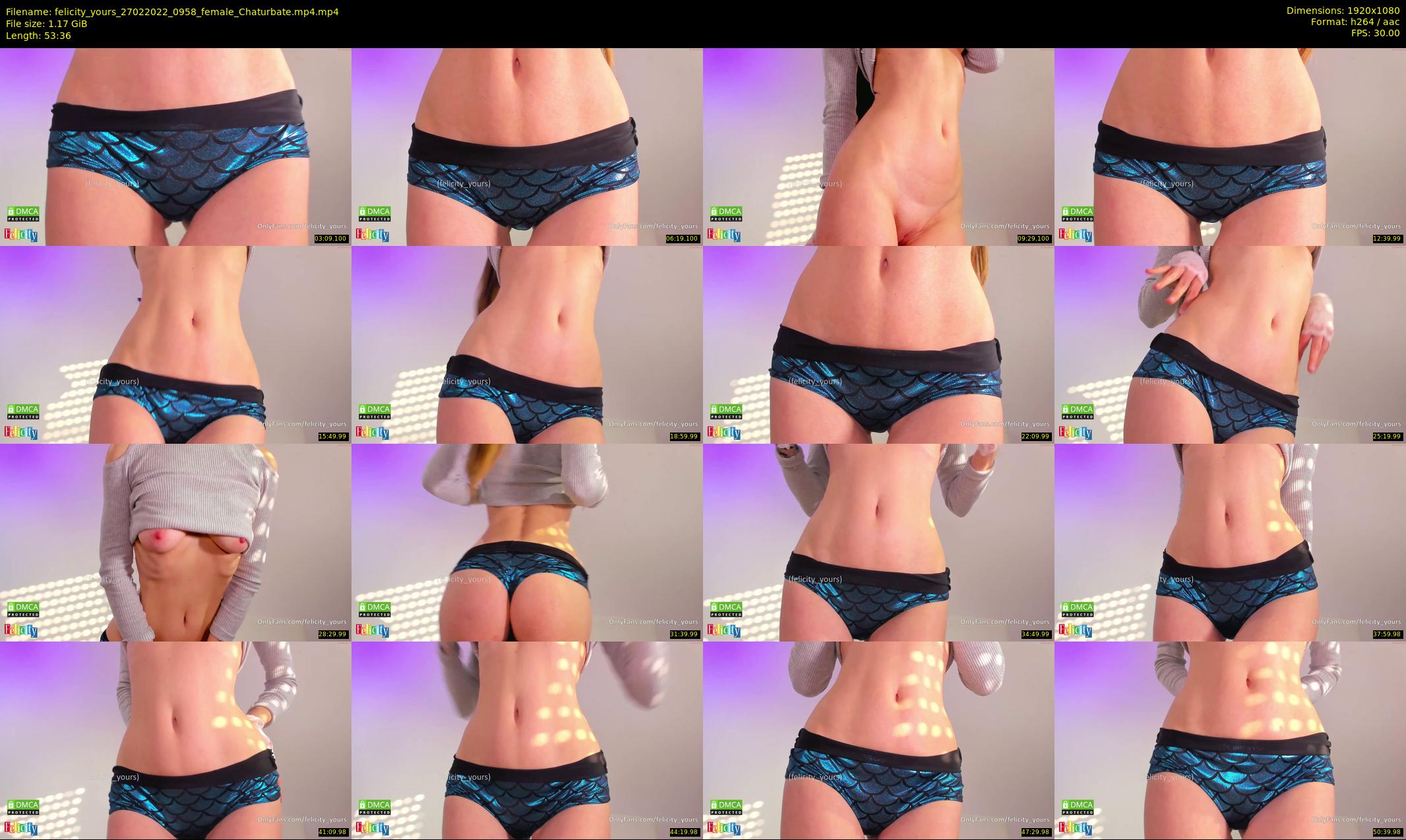 felicity_yours — 54 minute Chaturbate female cam show recording, 1080p, Feb 27, 2022