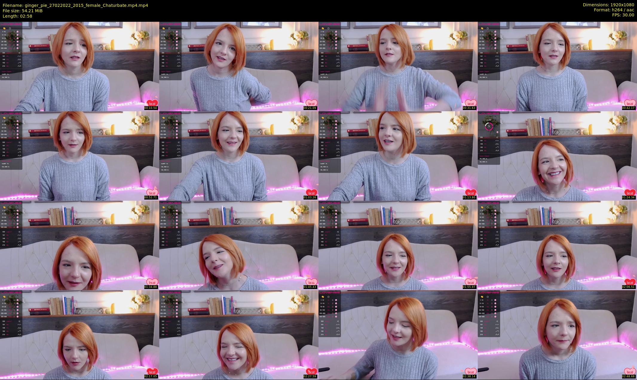 ginger_pie — 3 minute Chaturbate female cam show recording, 1080p, Feb 27, 2022