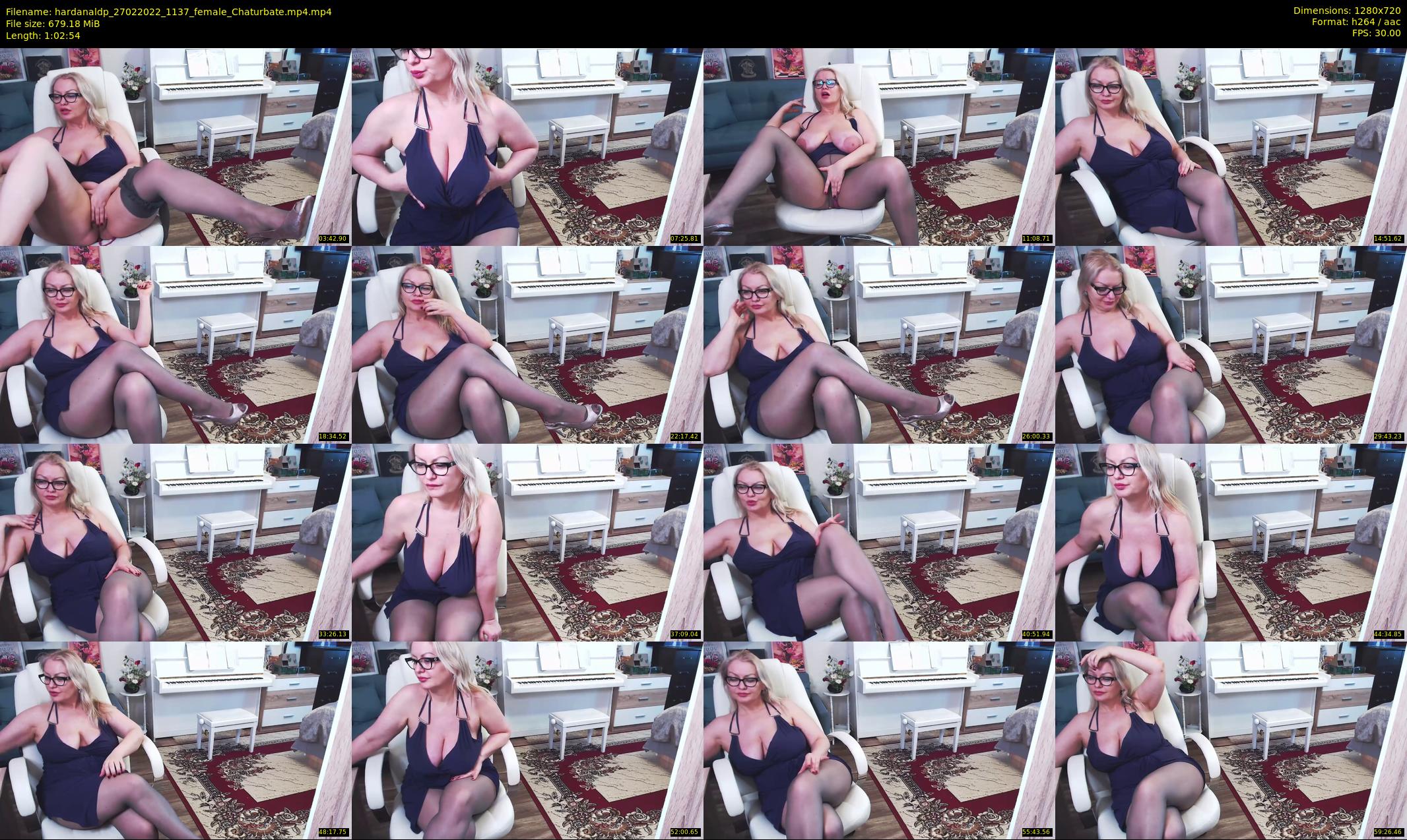 hardanaldp — 63 minute Chaturbate female cam show recording, 720p, Feb 27, 2022