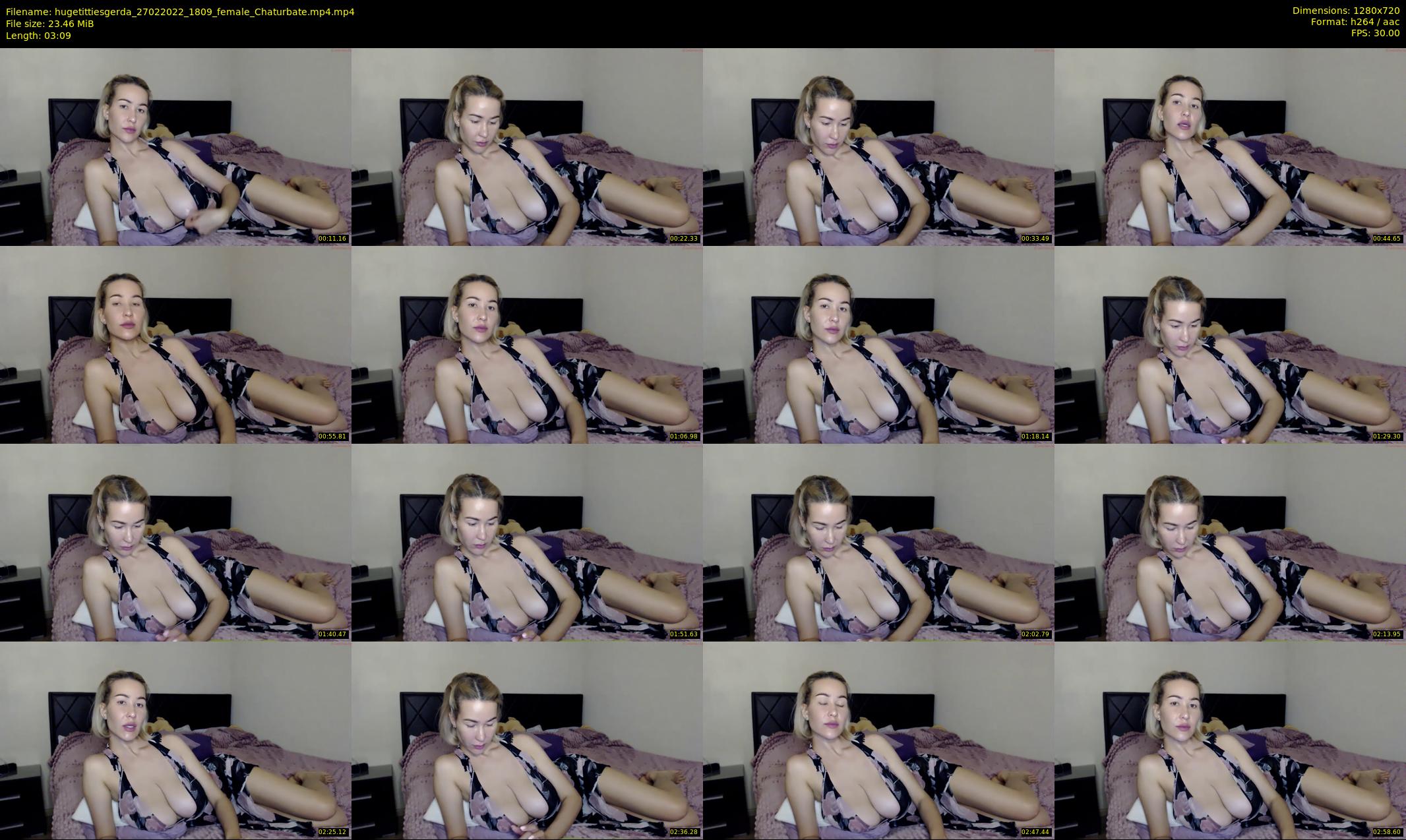 hugetittiesgerda — 4 minute Chaturbate female cam show recording, 720p, Feb 27, 2022