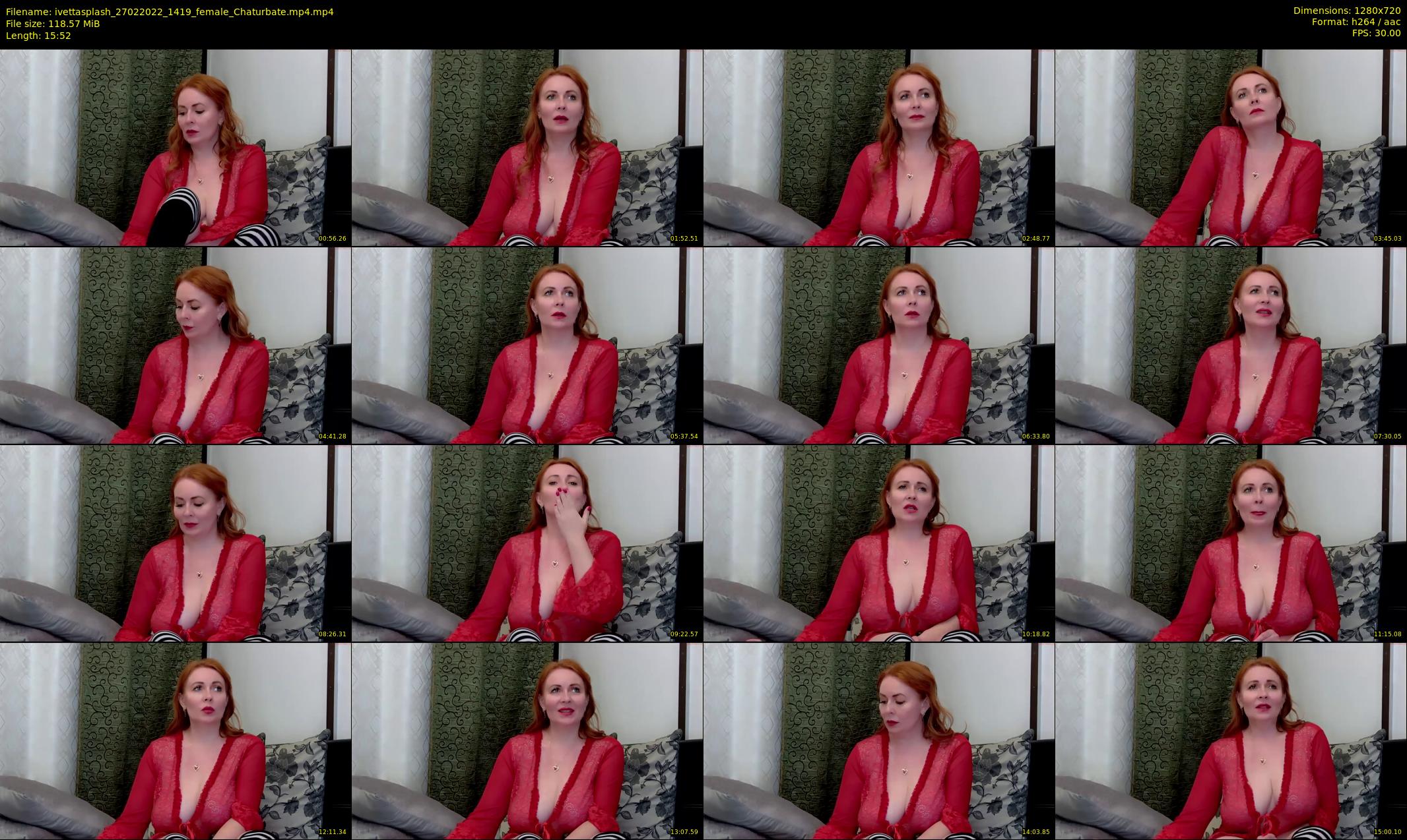 ivettasplash — 16 minute Chaturbate female cam show recording, 720p, Feb 27, 2022