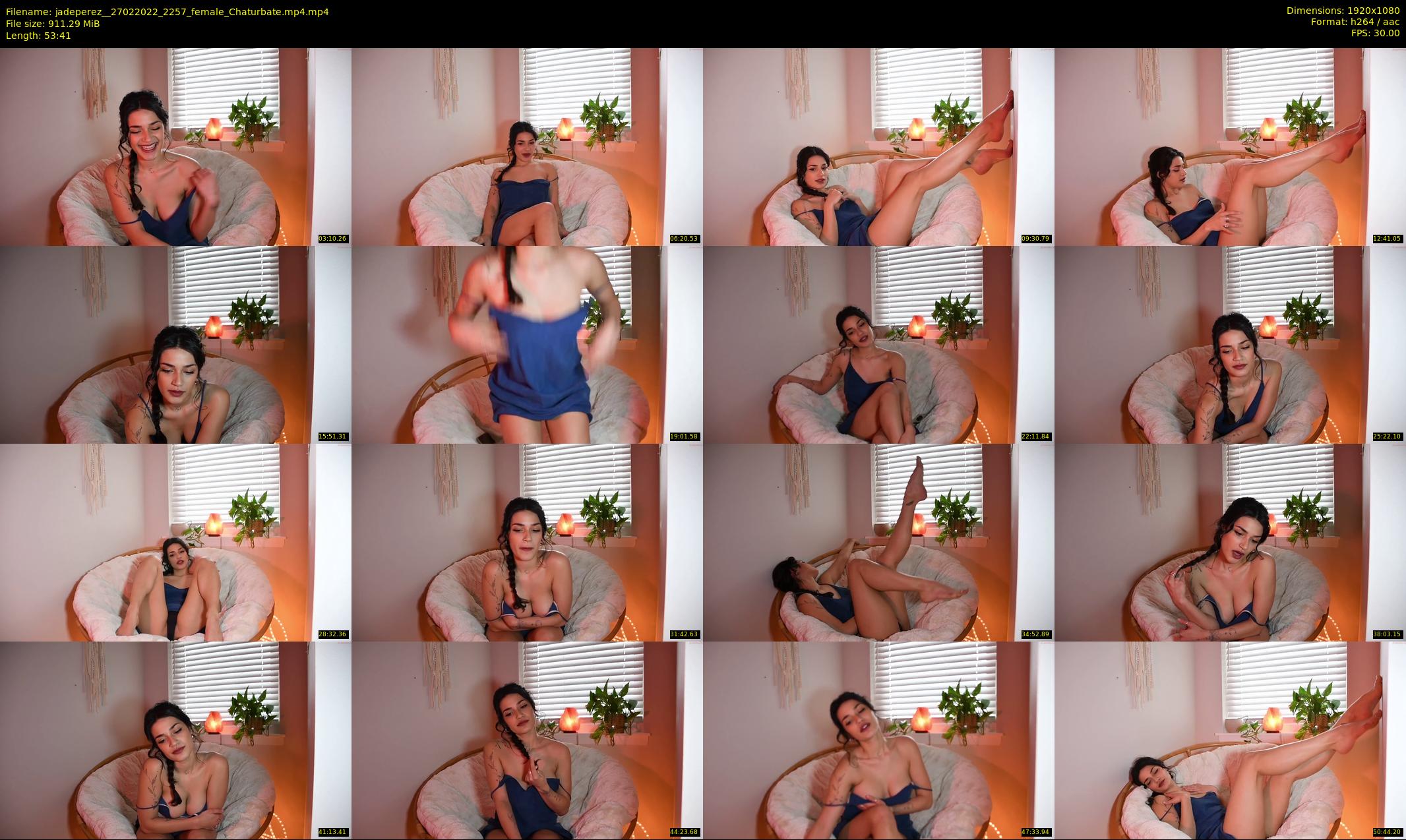 jadeperez_ — 54 minute Chaturbate female cam show recording, 1080p, Feb 27, 2022