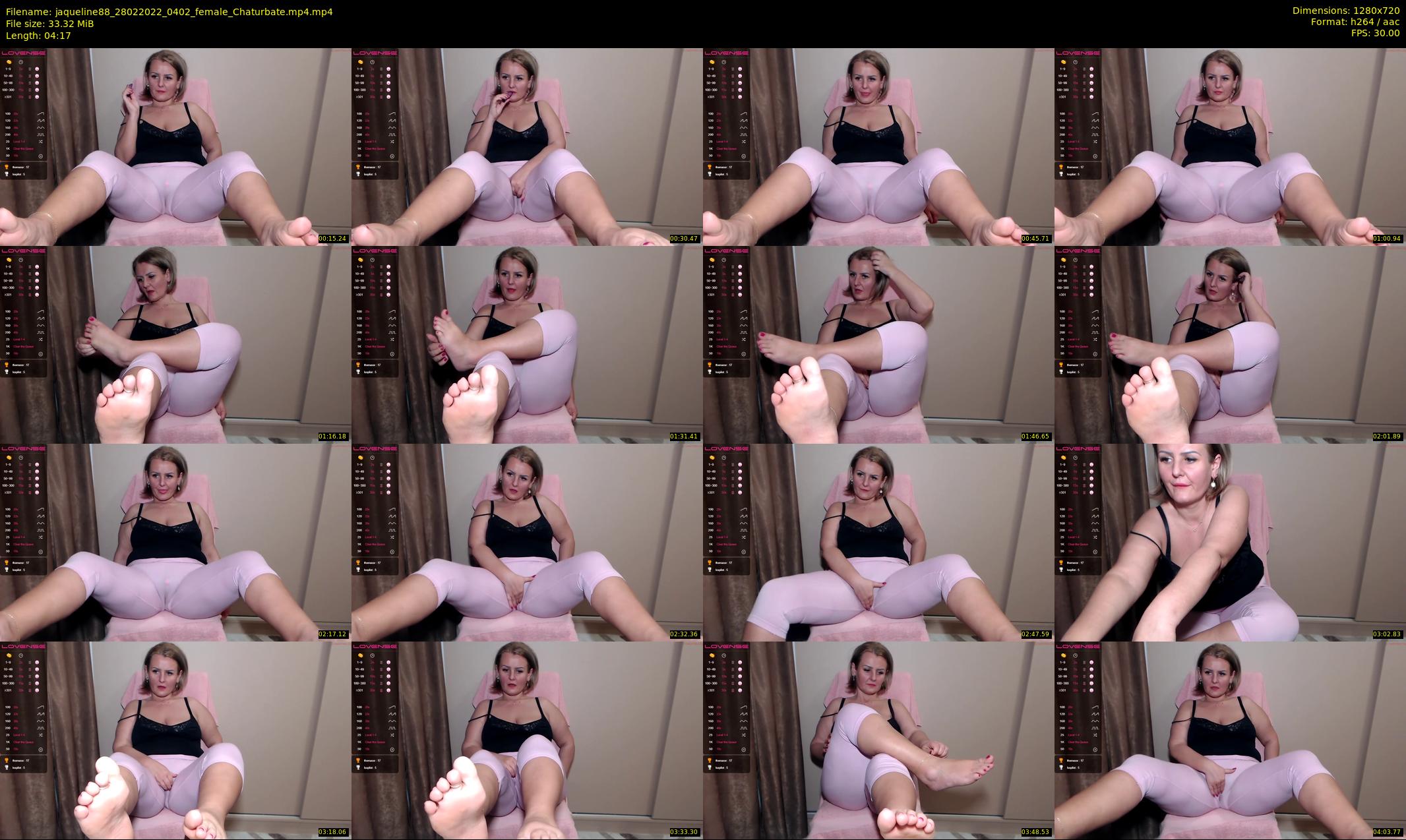 jaqueline88 — 5 minute Chaturbate female cam show recording, 720p, Feb 28, 2022