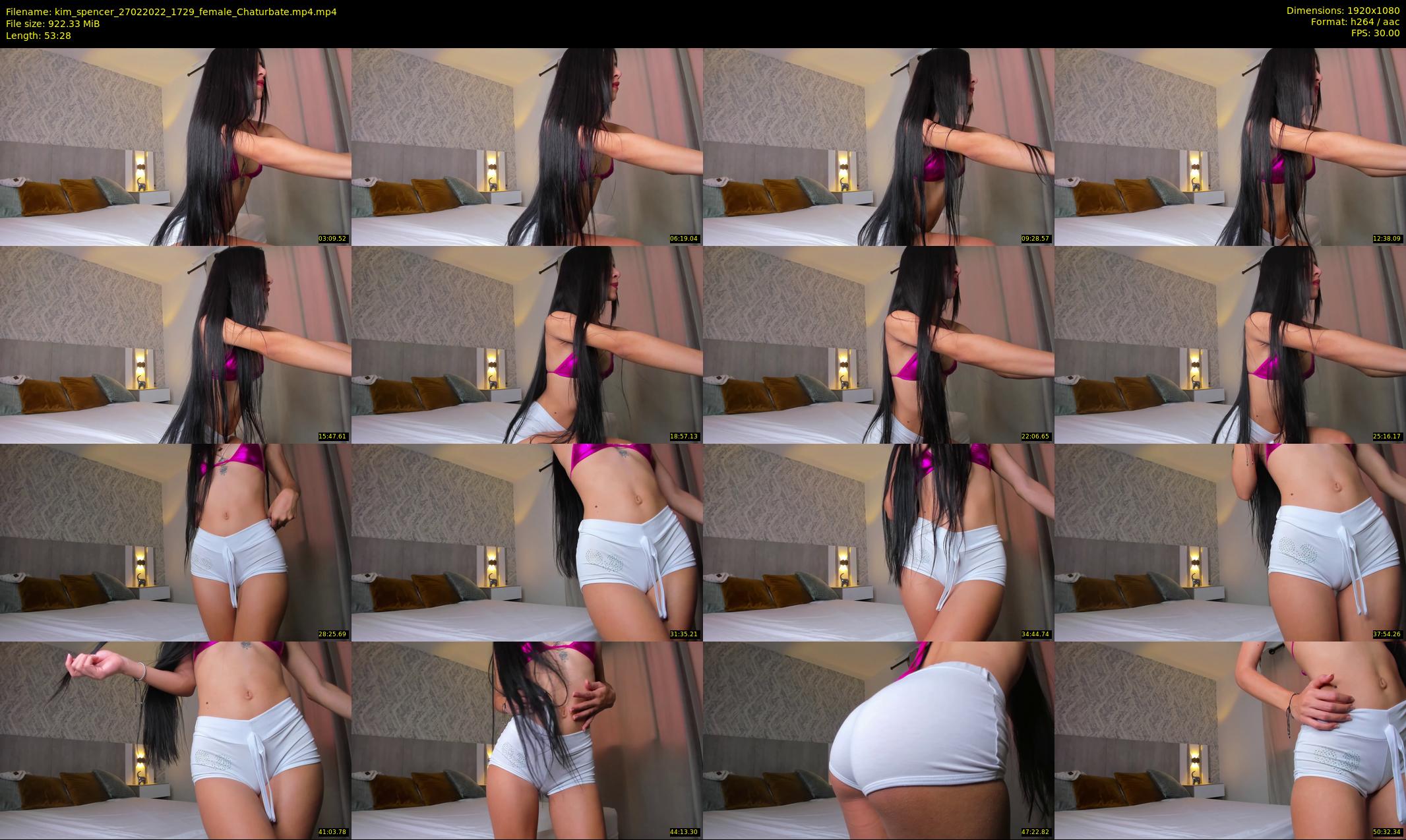 kim_spencer — 54 minute Chaturbate female cam show recording, 1080p, Feb 27, 2022