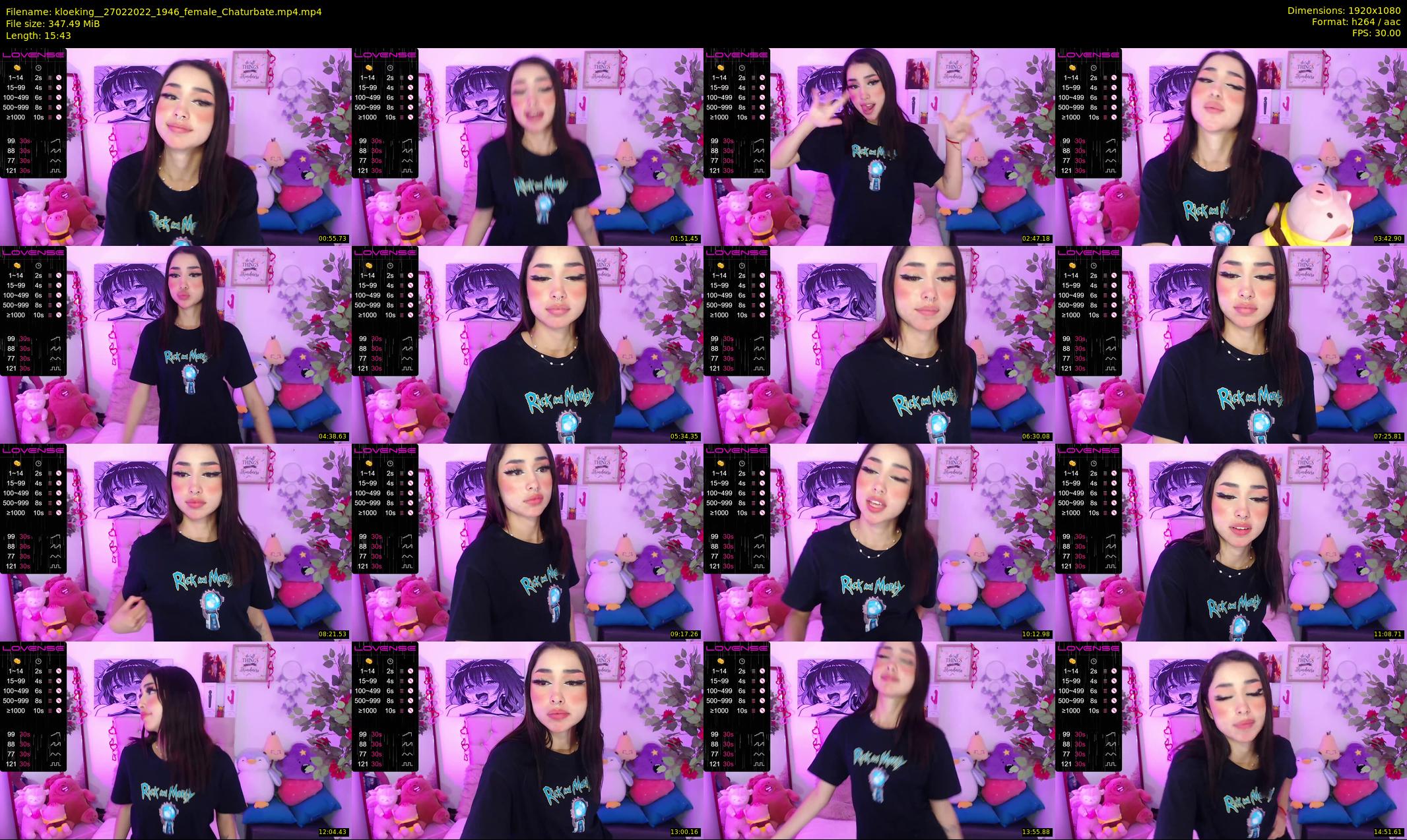 kloeking_ — 16 minute Chaturbate female cam show recording, 1080p, Feb 27, 2022