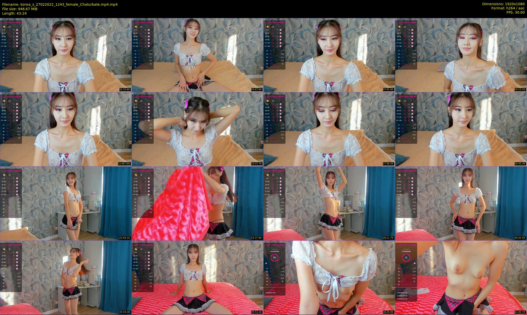 korea_s — 44 minute Chaturbate female cam show recording, 1080p, Feb 27, 2022