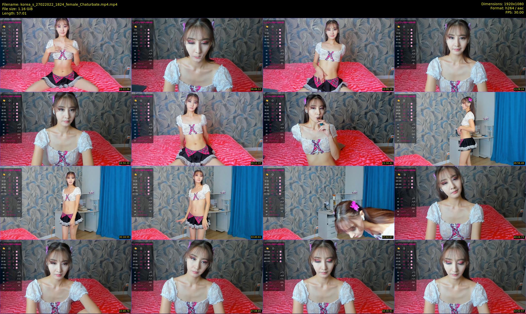 korea_s — 58 minute Chaturbate female cam show recording, 1080p, Feb 27, 2022