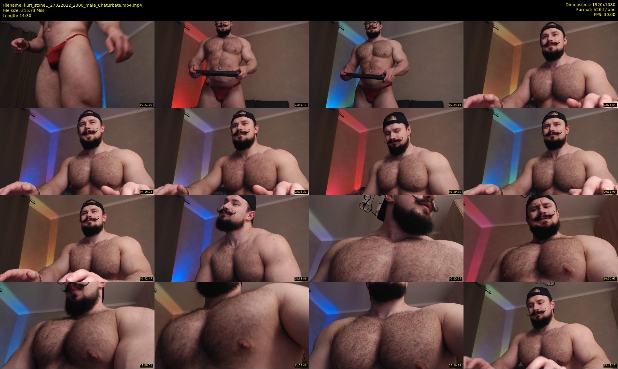 kurt_stone1 — 15 minute Chaturbate male cam show recording, 1080p, Feb 27, 2022