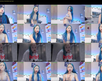 le_chan — 95 minute Chaturbate female cam show recording, 720p, Feb 27, 2022