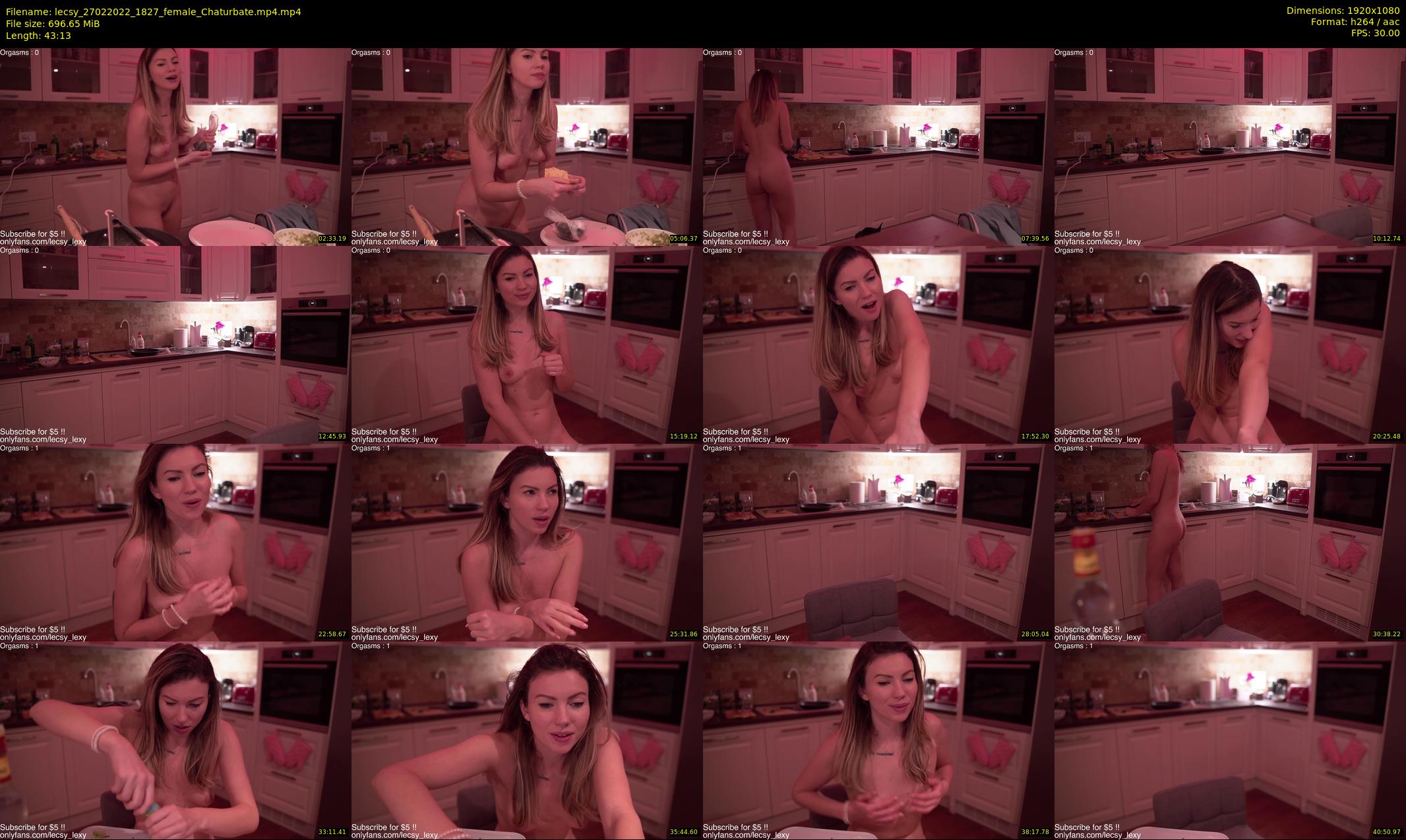 lecsy — 44 minute Chaturbate female cam show recording, 1080p, Feb 27, 2022
