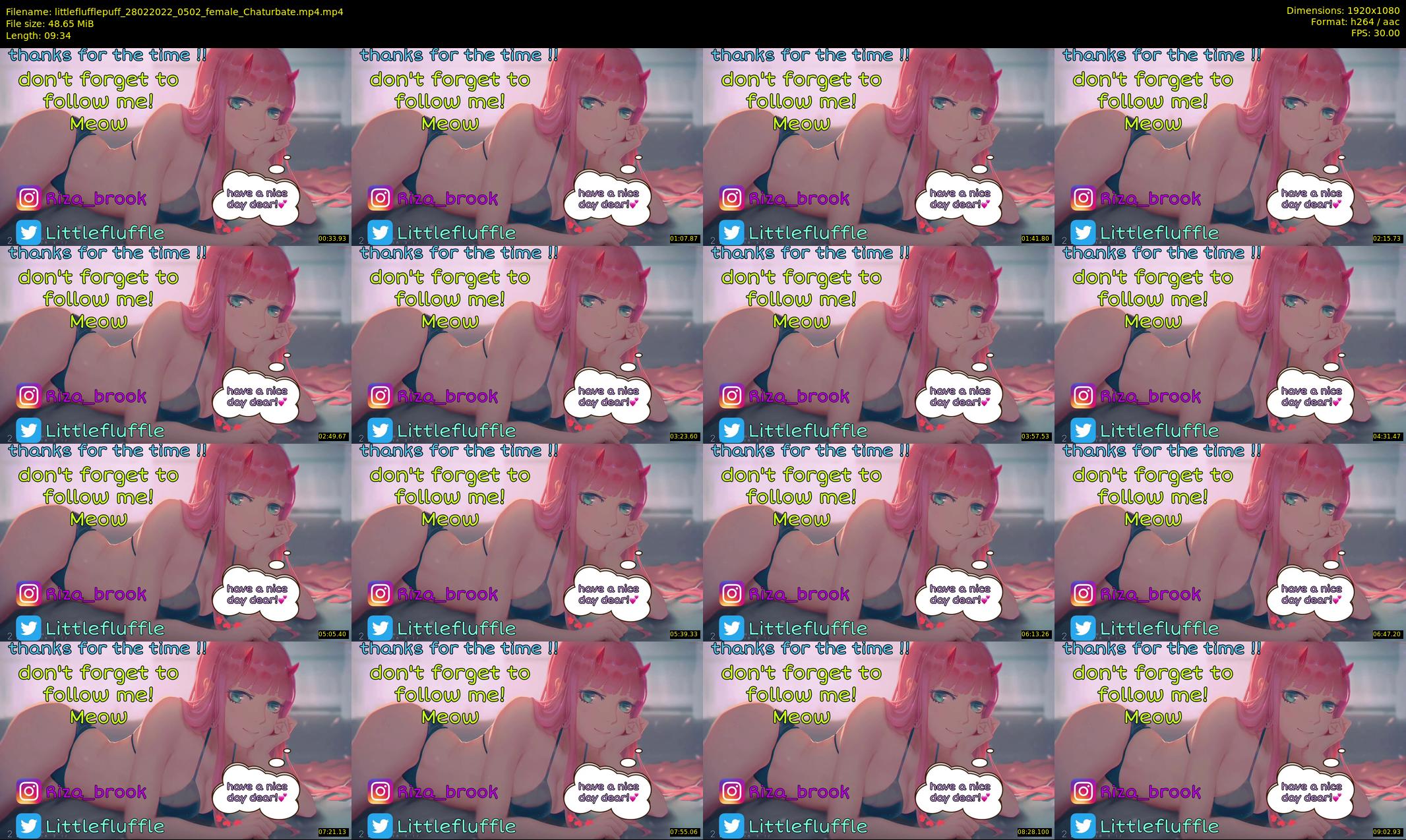littleflufflepuff — 10 minute Chaturbate female cam show recording, 1080p, Feb 28, 2022