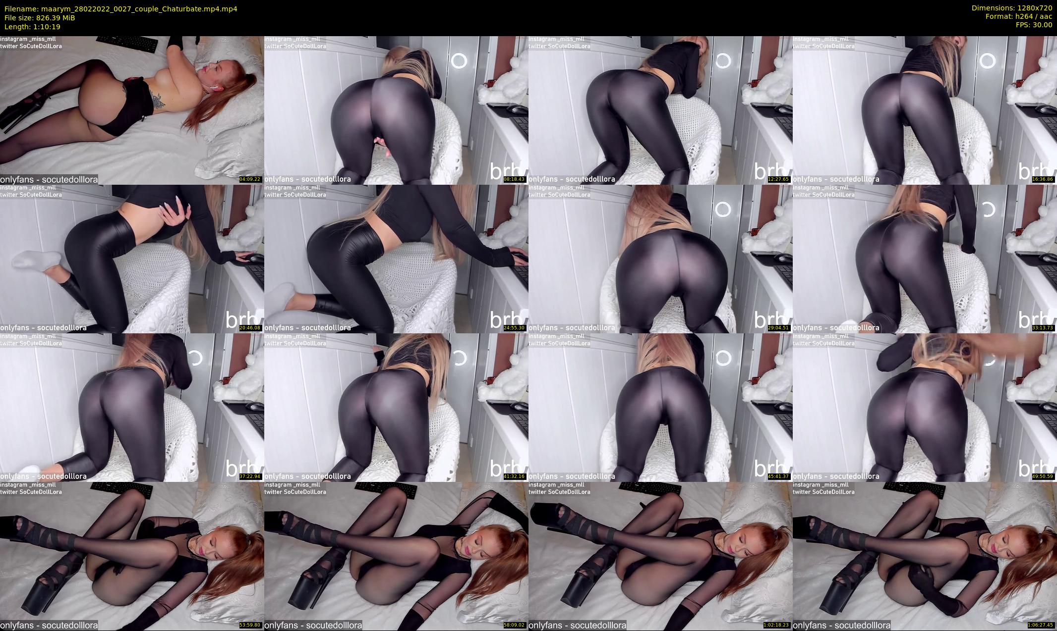 maarym — 71 minute Chaturbate couple cam show recording, 720p, Feb 28, 2022