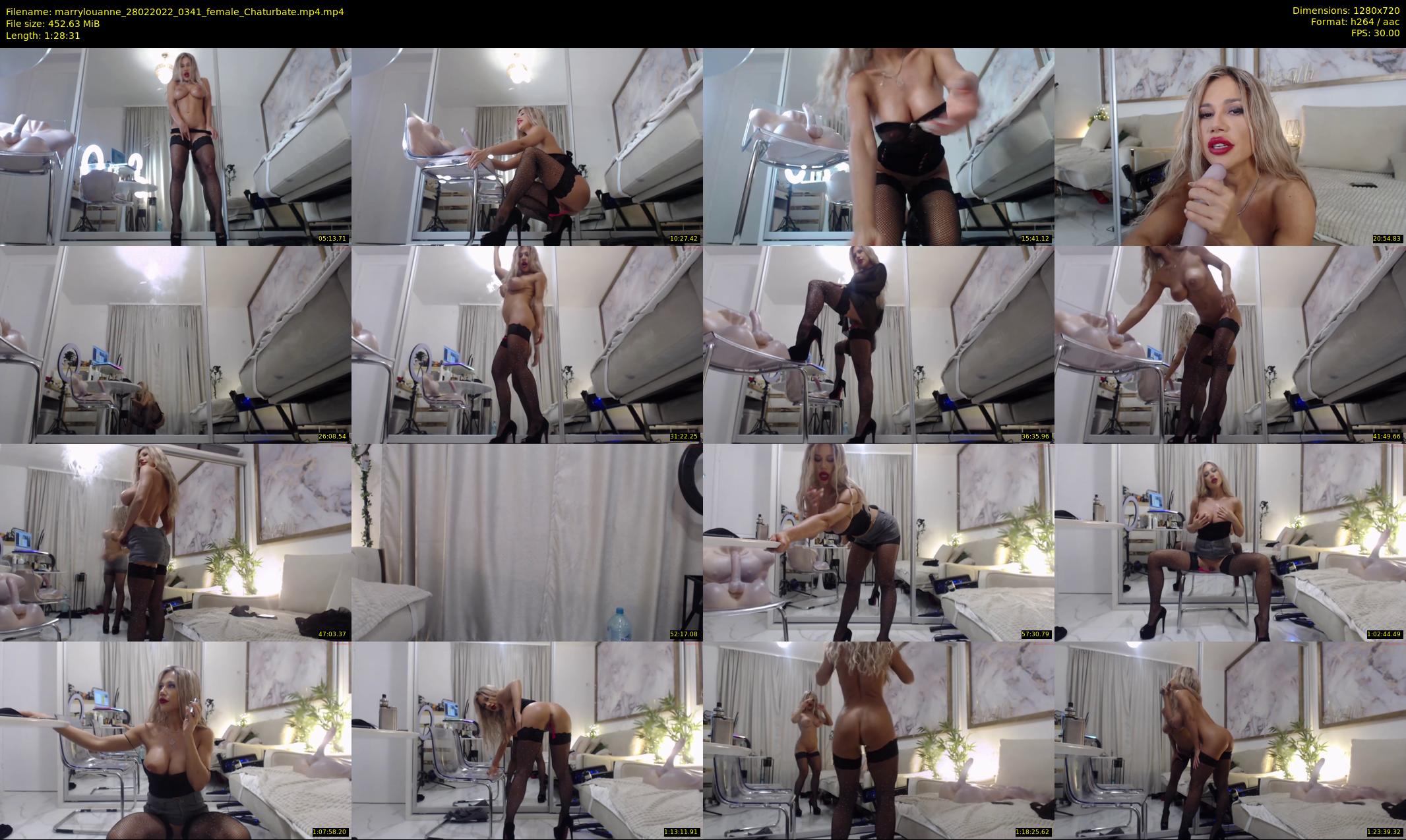 marrylouanne — 89 minute Chaturbate female cam show recording, 720p, Feb 28, 2022