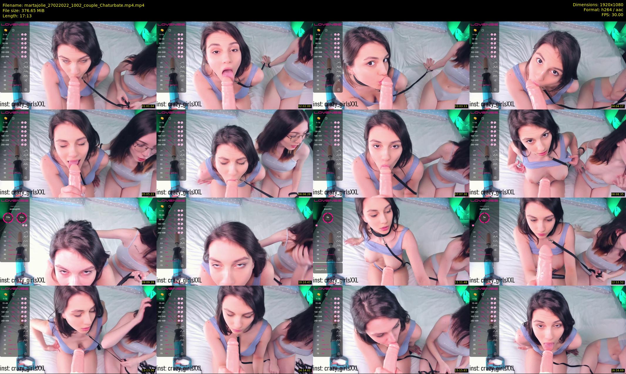 martajolie — 18 minute Chaturbate female cam show recording, 1080p, Feb 27, 2022