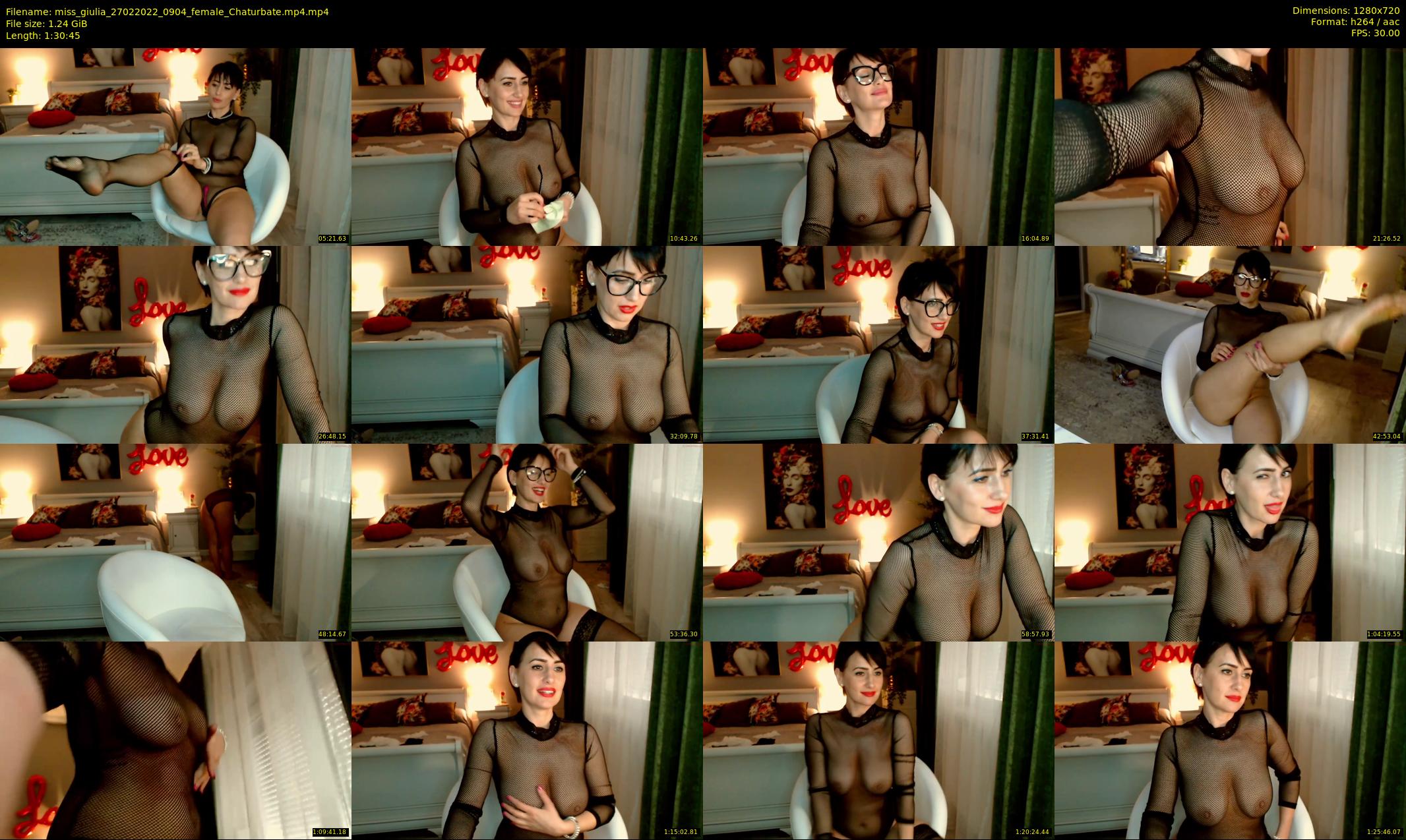 miss_giulia — 91 minute Chaturbate female cam show recording, 720p, Feb 27, 2022