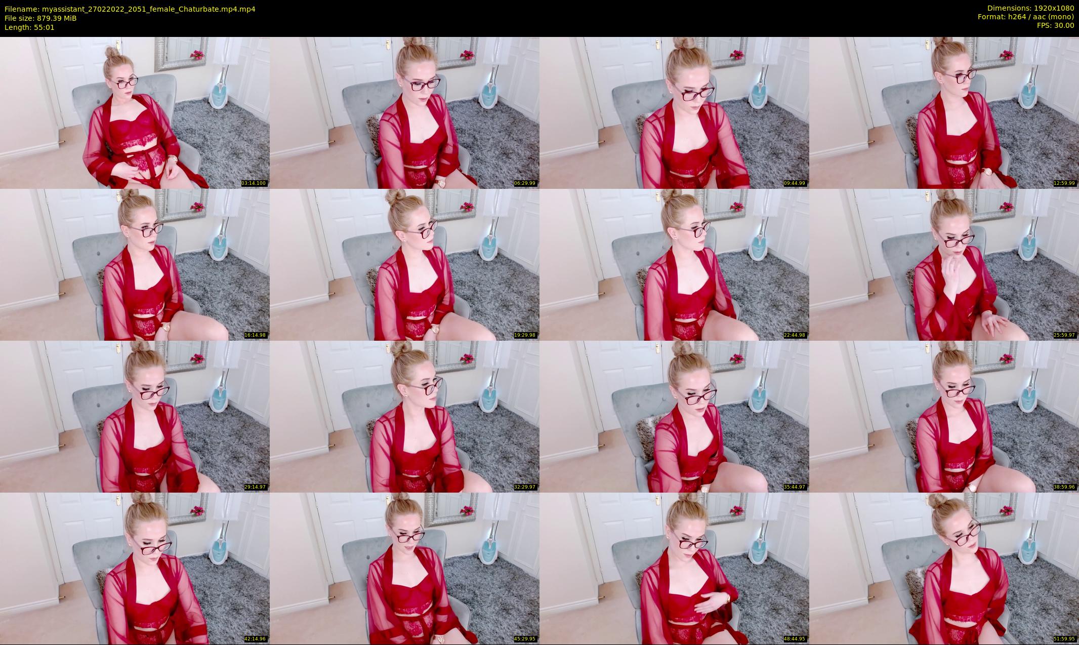 myassistant — 56 minute Chaturbate female cam show recording, 1080p, Feb 27, 2022