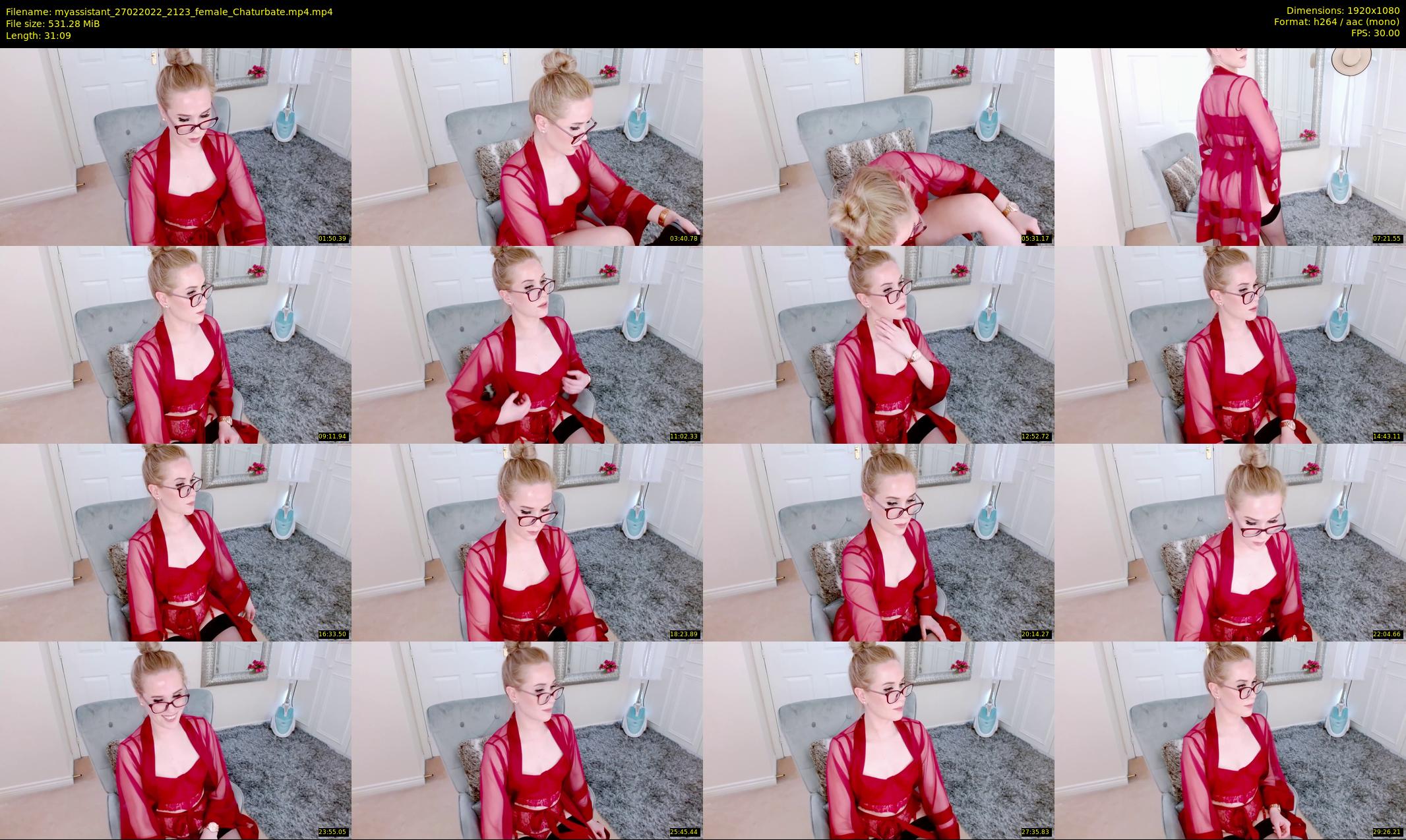 myassistant — 32 minute Chaturbate female cam show recording, 1080p, Feb 27, 2022