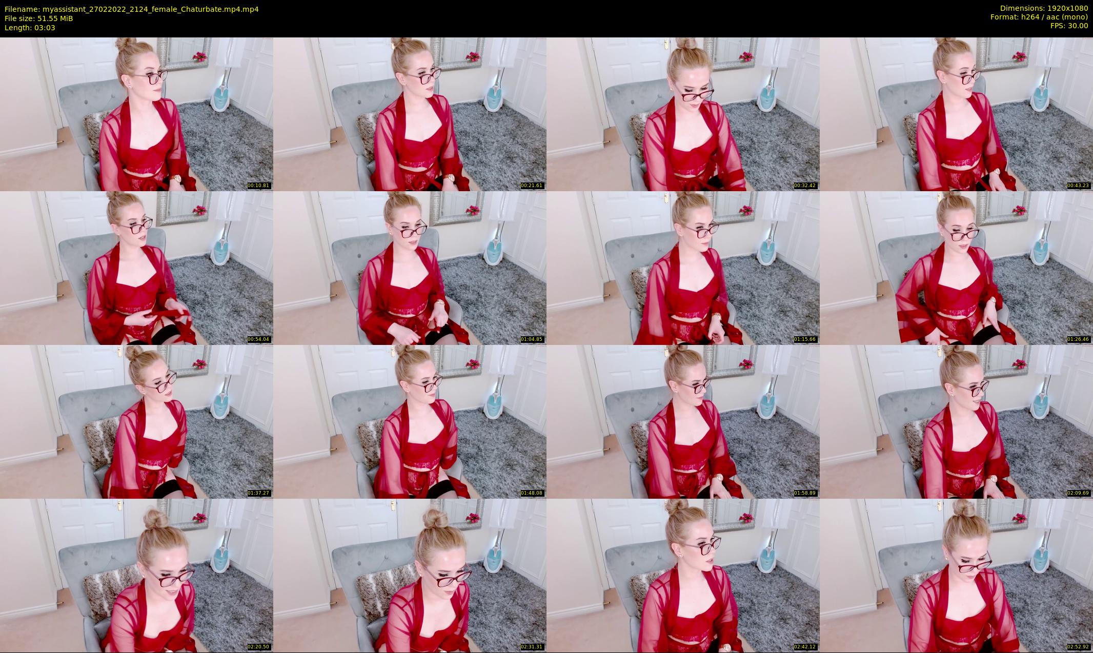 myassistant — 4 minute Chaturbate female cam show recording, 1080p, Feb 27, 2022