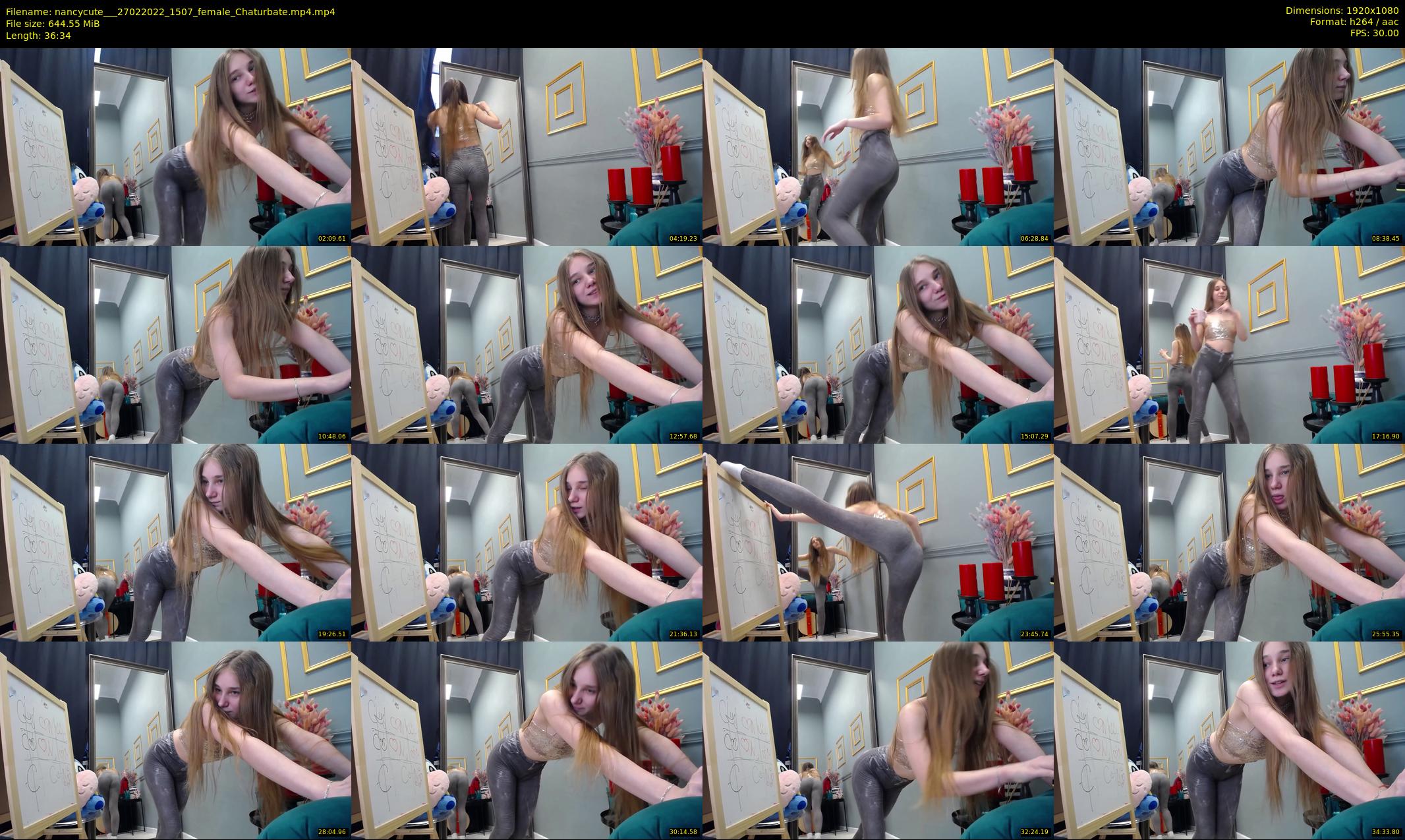 nancycute__ — 37 minute Chaturbate female cam show recording, 1080p, Feb 27, 2022