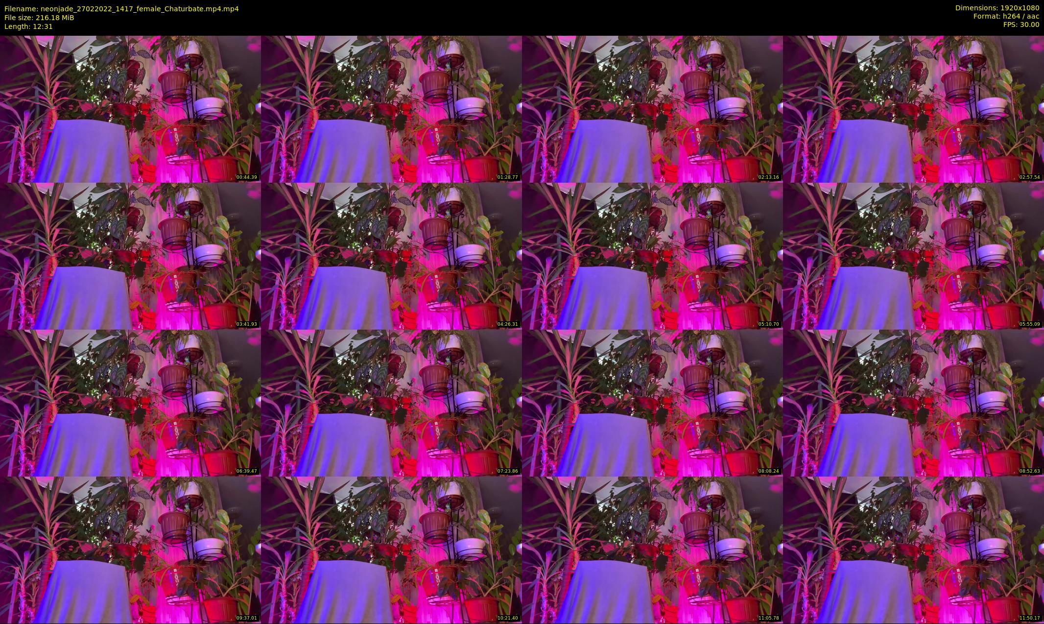 neonjade — 13 minute Chaturbate female cam show recording, 1080p, Feb 27, 2022