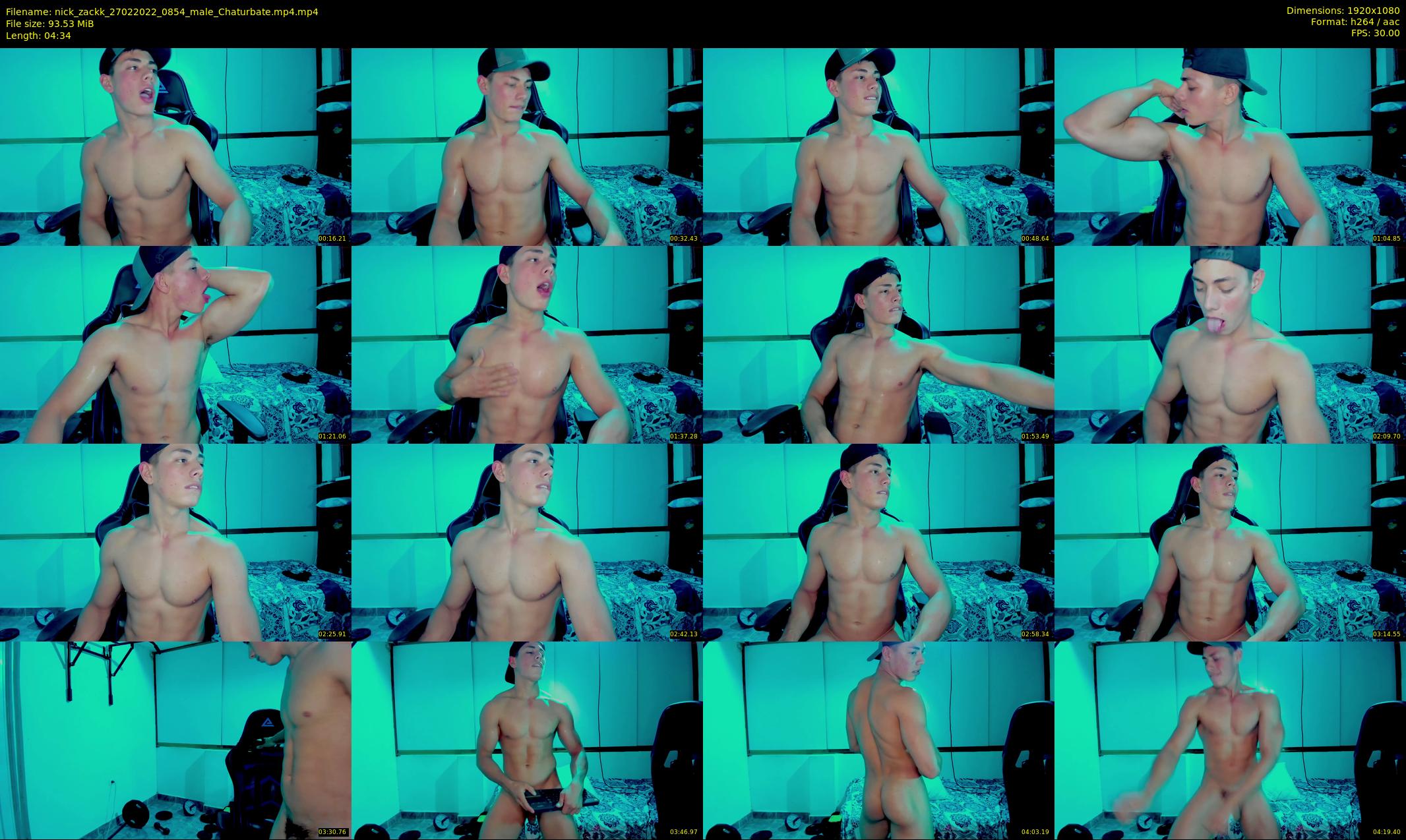 nick_zackk — 5 minute Chaturbate male cam show recording, 1080p, Feb 27, 2022